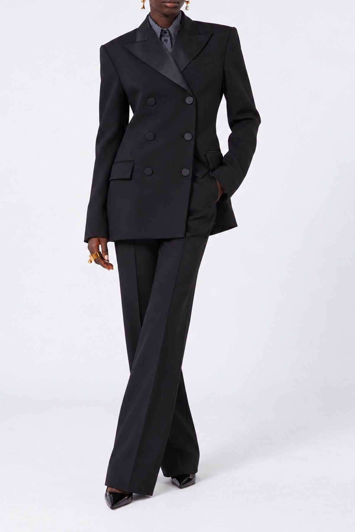 MAXMARA'S BRANDS GIACCA  Giacca doppiopetto nera donna Sportmax Spxelica