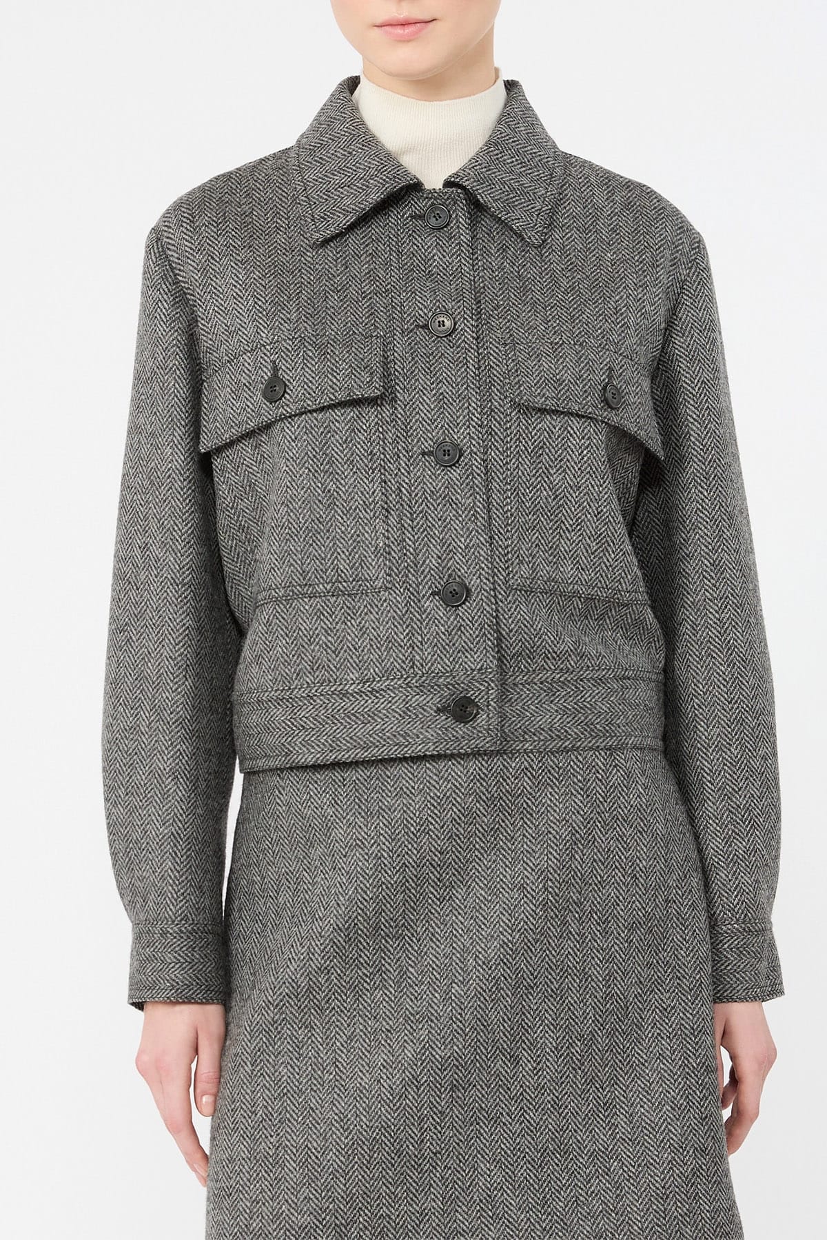MAXMARA'S BRANDS GIACCA  Giacca fantasia chevron donna Max Mara Weekend Wkdginnasta