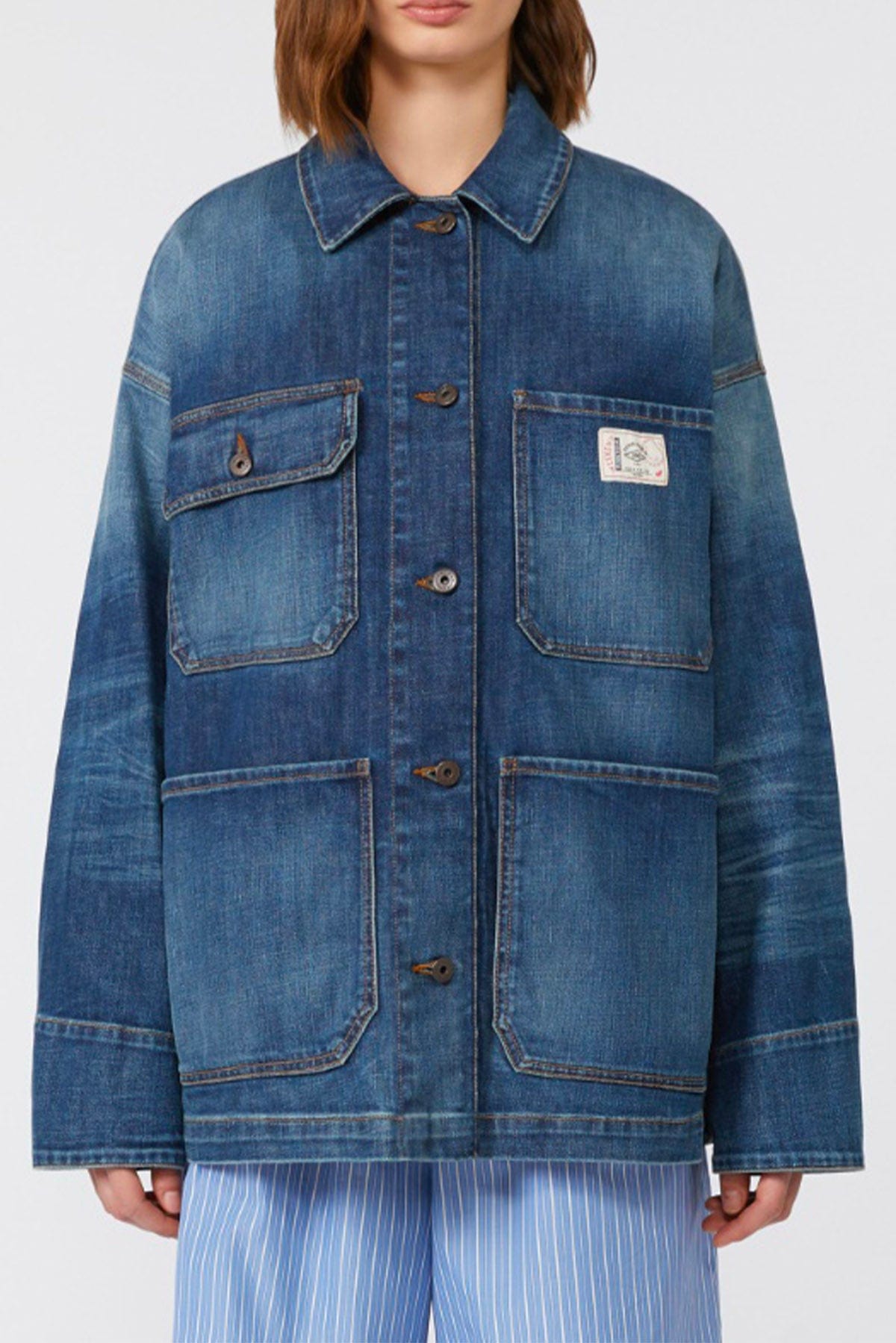 MAXMARA&#39;S BRANDS GIACCA  Giacca in jeans donna Weekend Max Mara Aligi