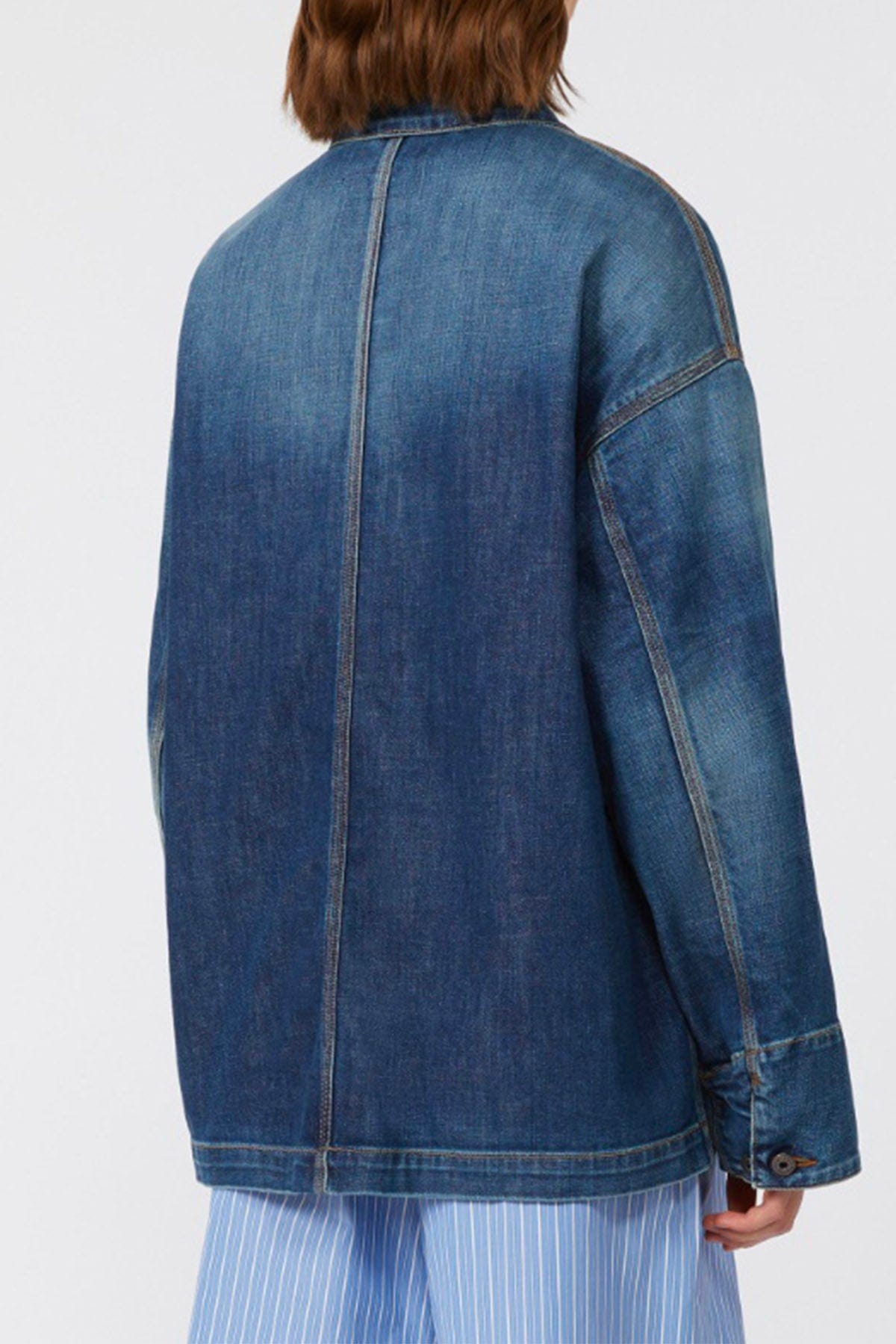 MAXMARA&#39;S BRANDS GIACCA  Giacca in jeans donna Weekend Max Mara Aligi