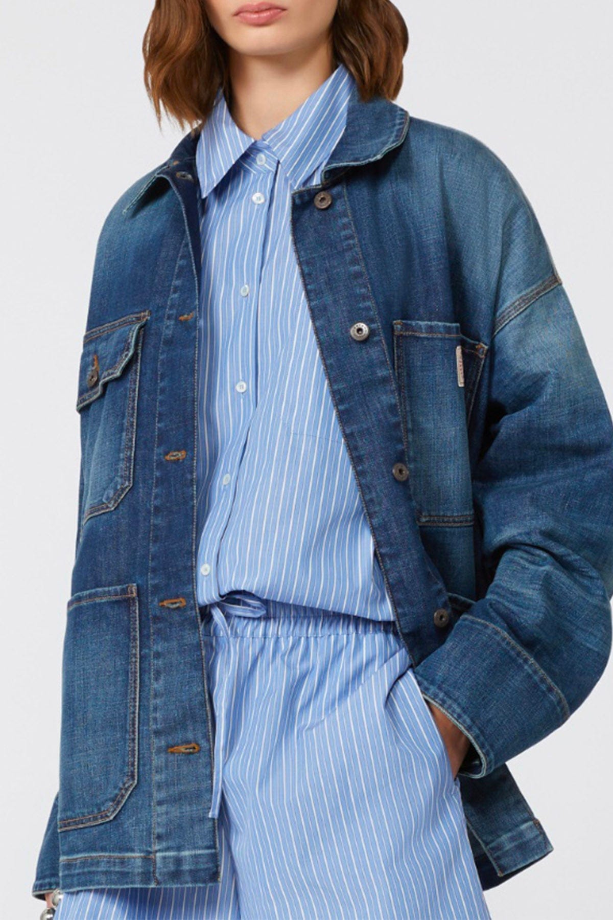 MAXMARA&#39;S BRANDS GIACCA  Giacca in jeans donna Weekend Max Mara Aligi