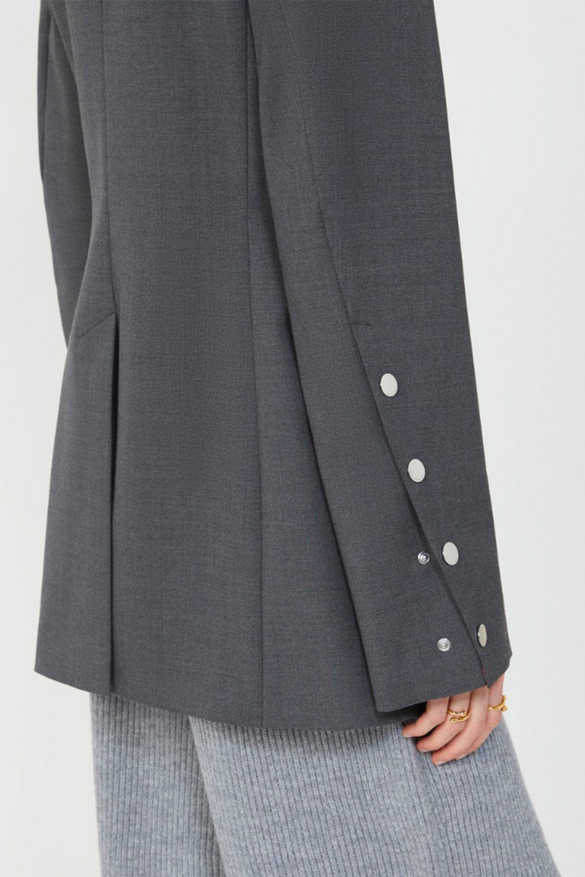 MAXMARA&#39;S BRANDS GIACCA  Giacca in lana donna grigio antracite Sportmax