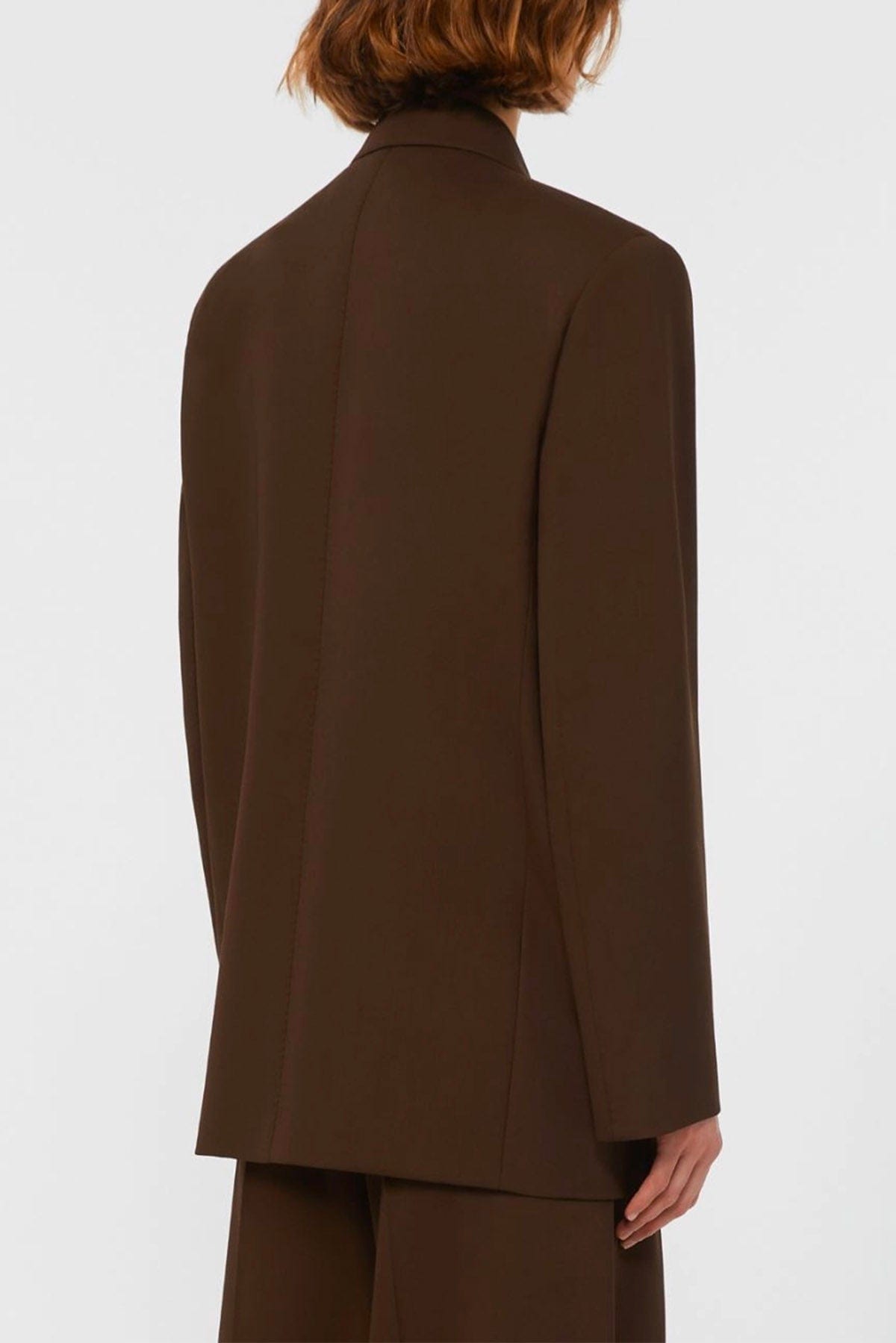 MAXMARA&#39;S BRANDS GIACCA  Giacca in lana over donna Max Mara Weekend Ginseng