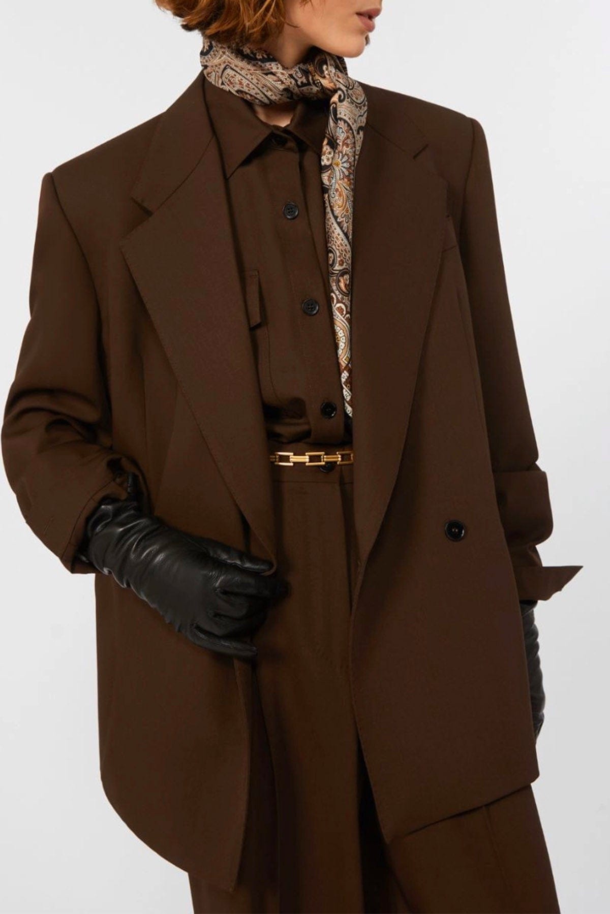MAXMARA&#39;S BRANDS GIACCA  Giacca in lana over donna Max Mara Weekend Ginseng