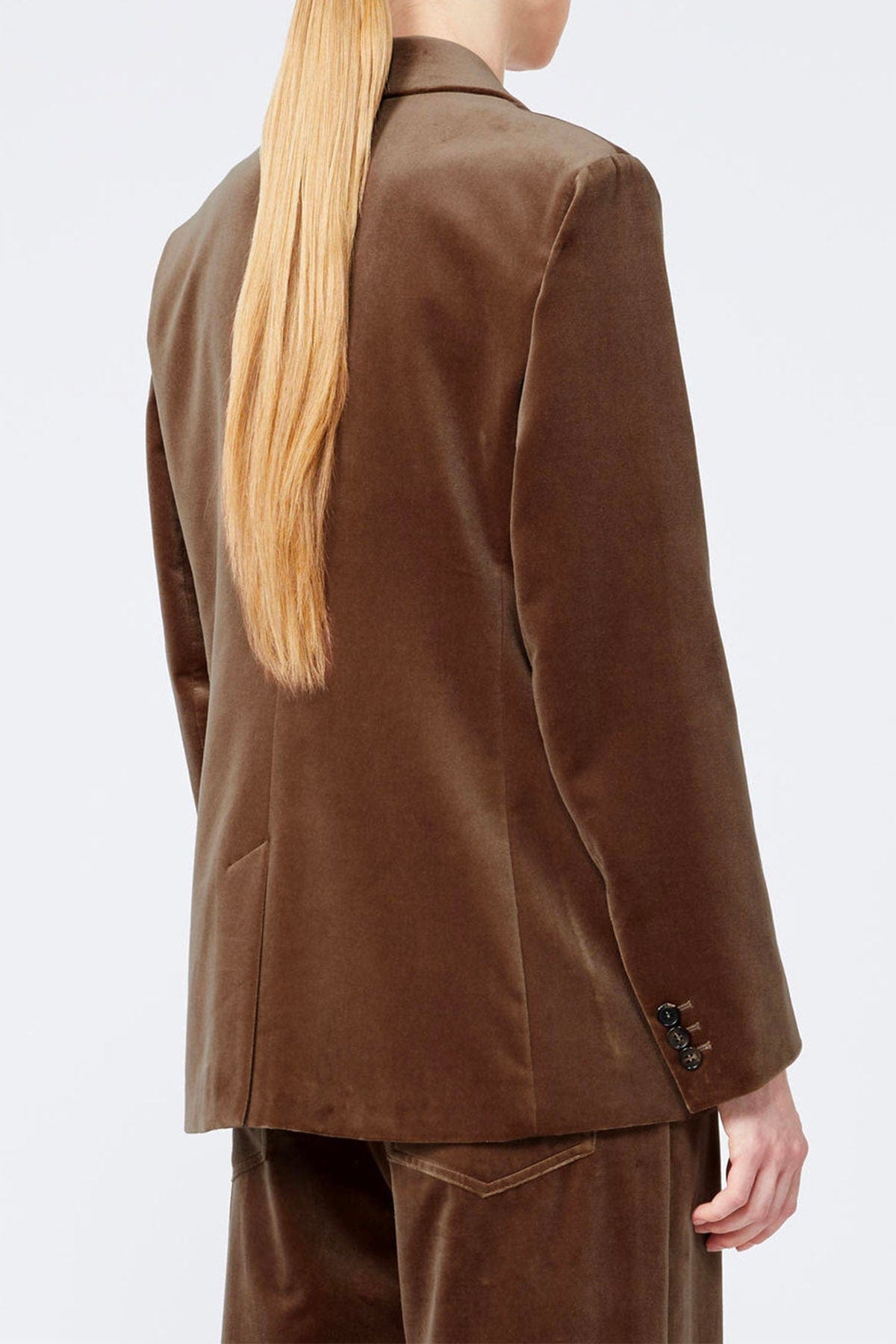 MAXMARA'S BRANDS GIACCA  CAMMELLO / 34 Giacca in velluto liscio donna 'S Max Mara