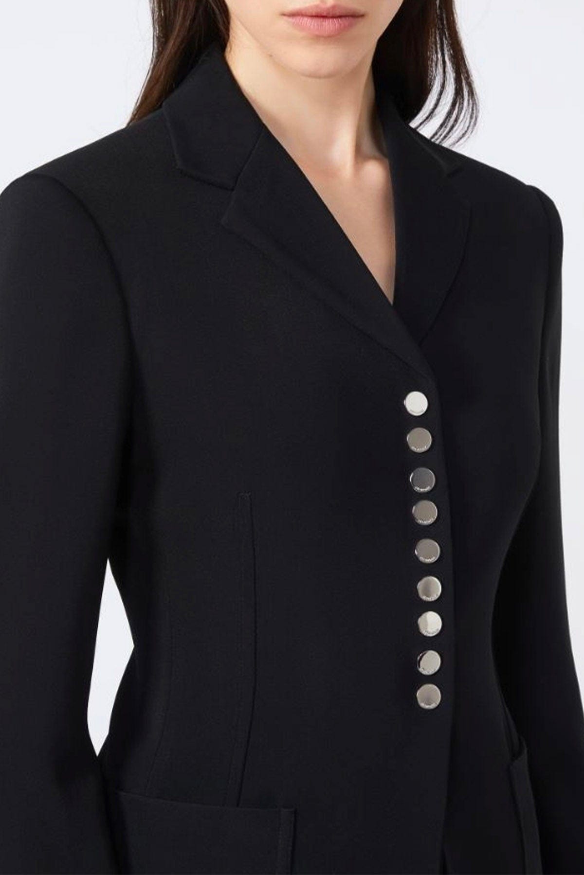 MAXMARA&#39;S BRANDS GIACCA  Giacca nera donna Sportmax Masque