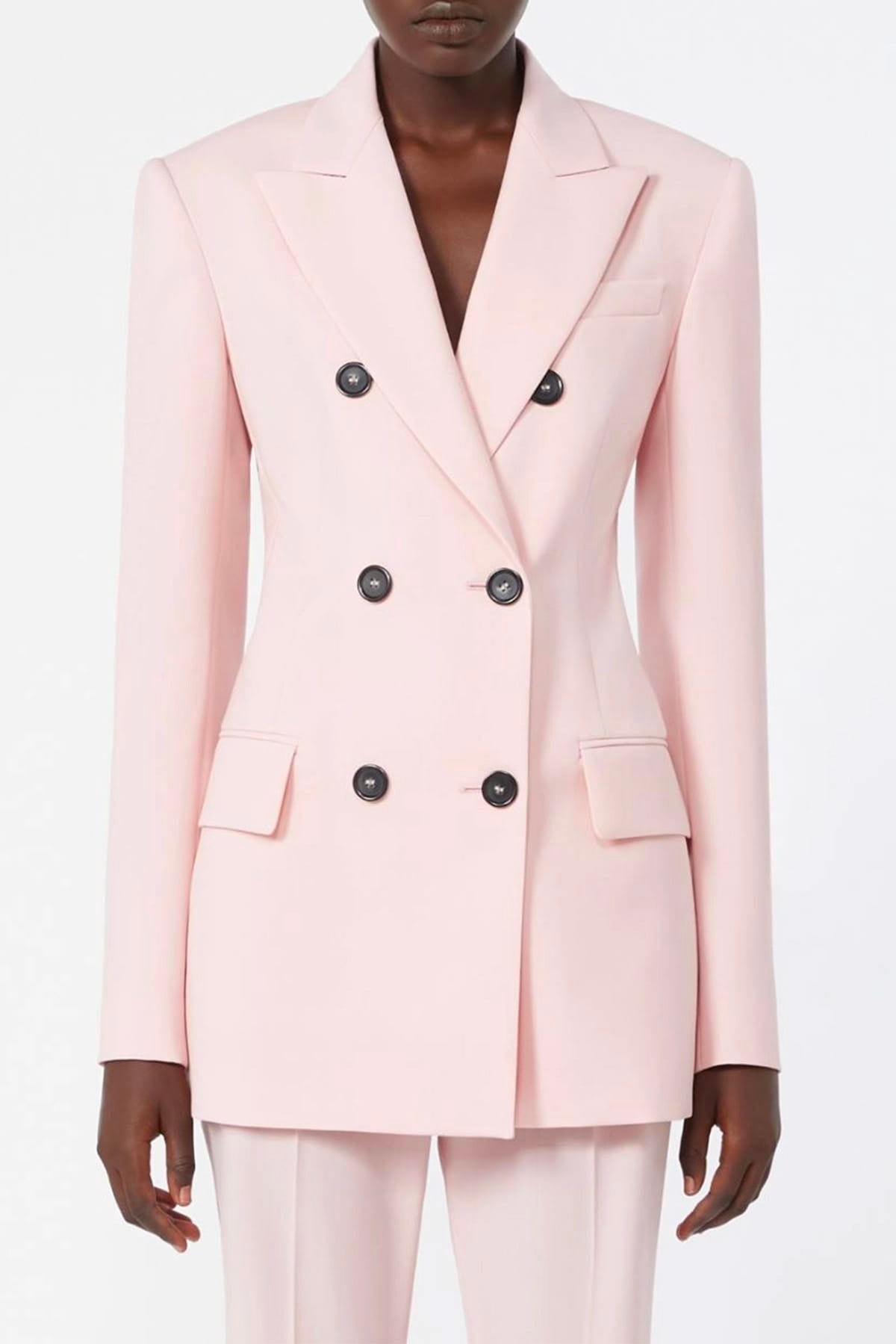 MAXMARA'S BRANDS GIACCA  Giacca rosa doppiopetto Sportmax Spxadamo