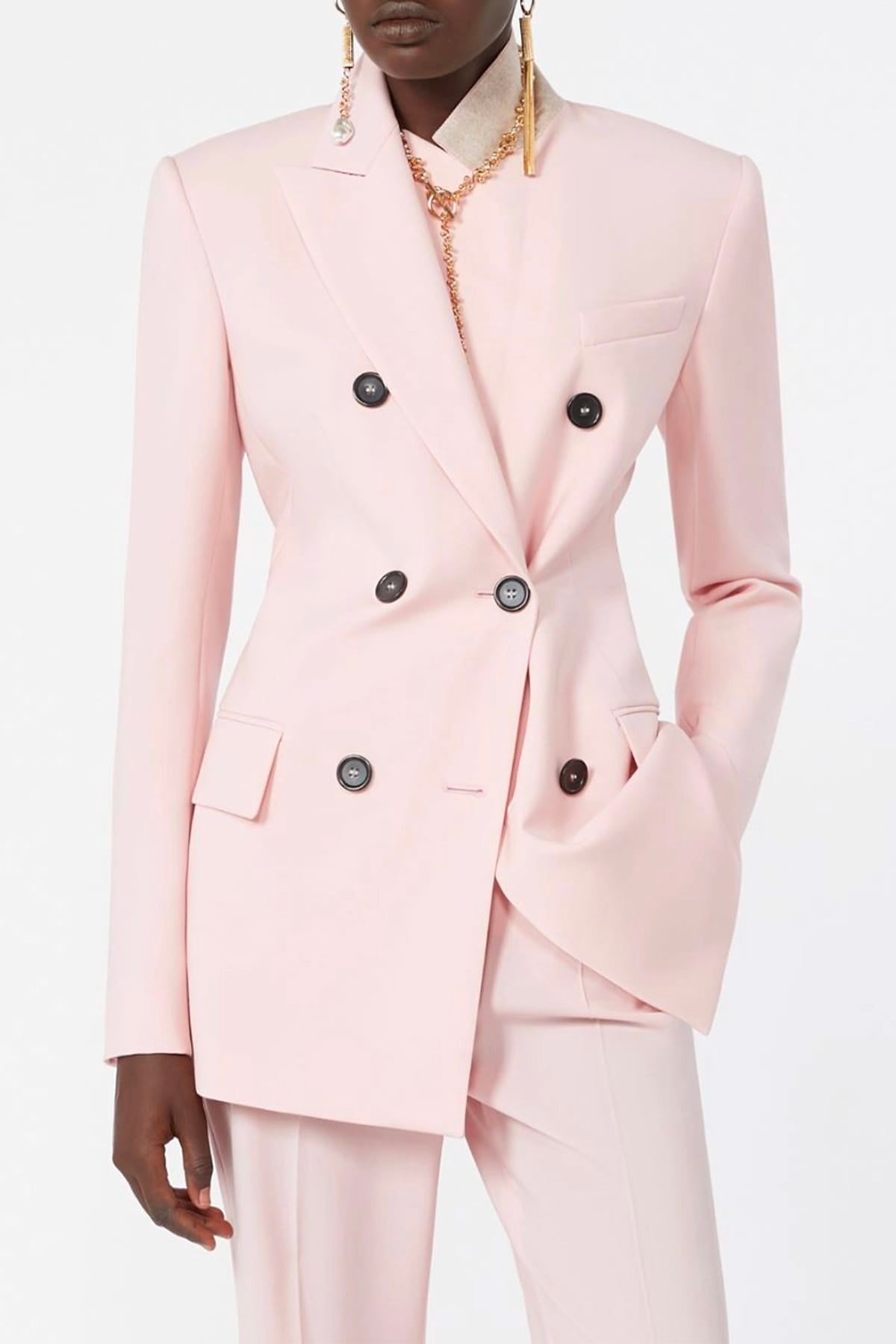 MAXMARA'S BRANDS GIACCA  Giacca rosa doppiopetto Sportmax Spxadamo