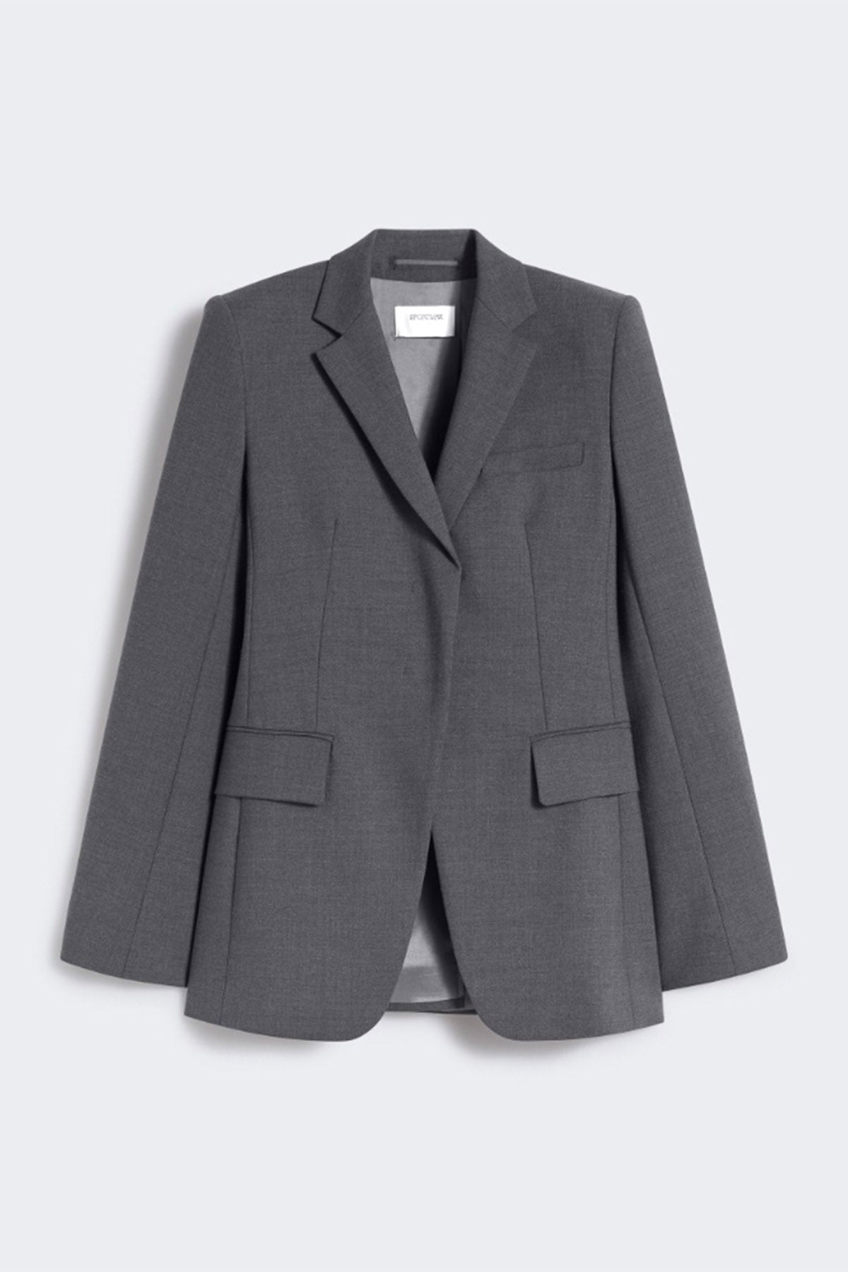 MAXMARA'S BRANDS GIACCA  GRIGIO ANTRACITE / 34 Giacca in lana donna grigio antracite Sportmax