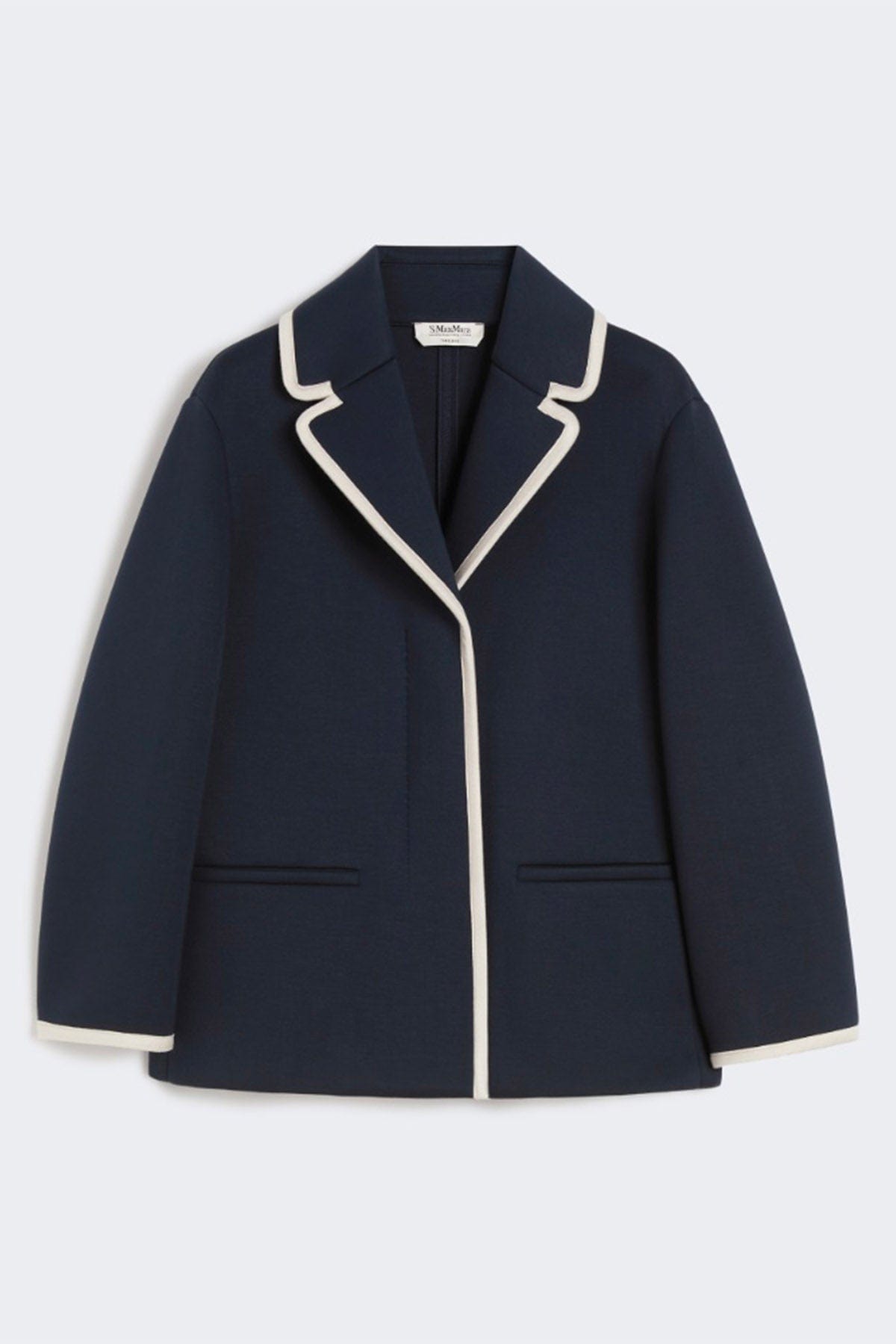MAXMARA&#39;S BRANDS GIACCA IN JERSEY  BLU SCURO / XXS Giacca donna &#39;S Max Mara Zigrino