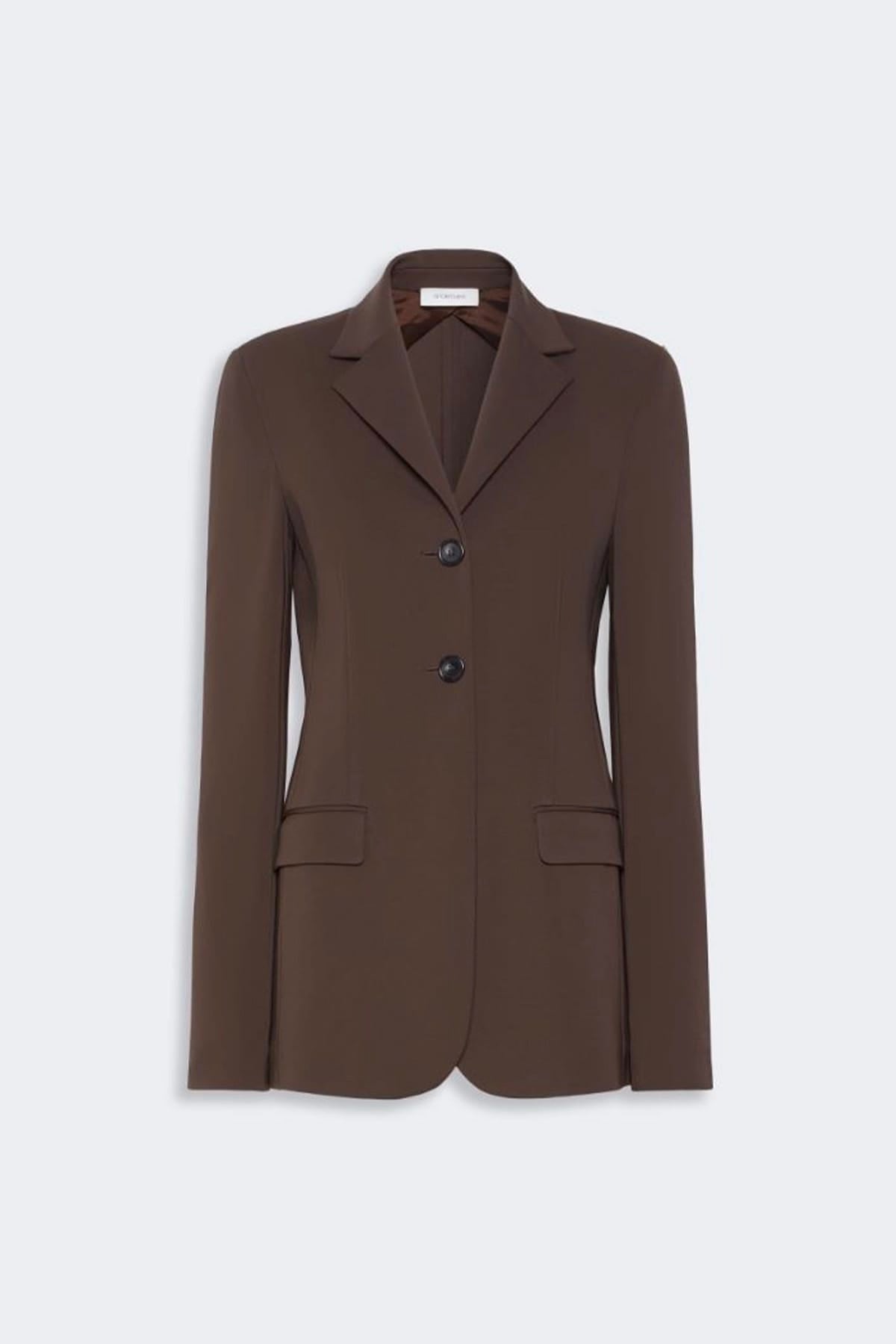 MAXMARA'S BRANDS GIACCA IN JERSEY  CIOCCOLATO / XXS Giacca in jersey donna Sportmax Spxpalo