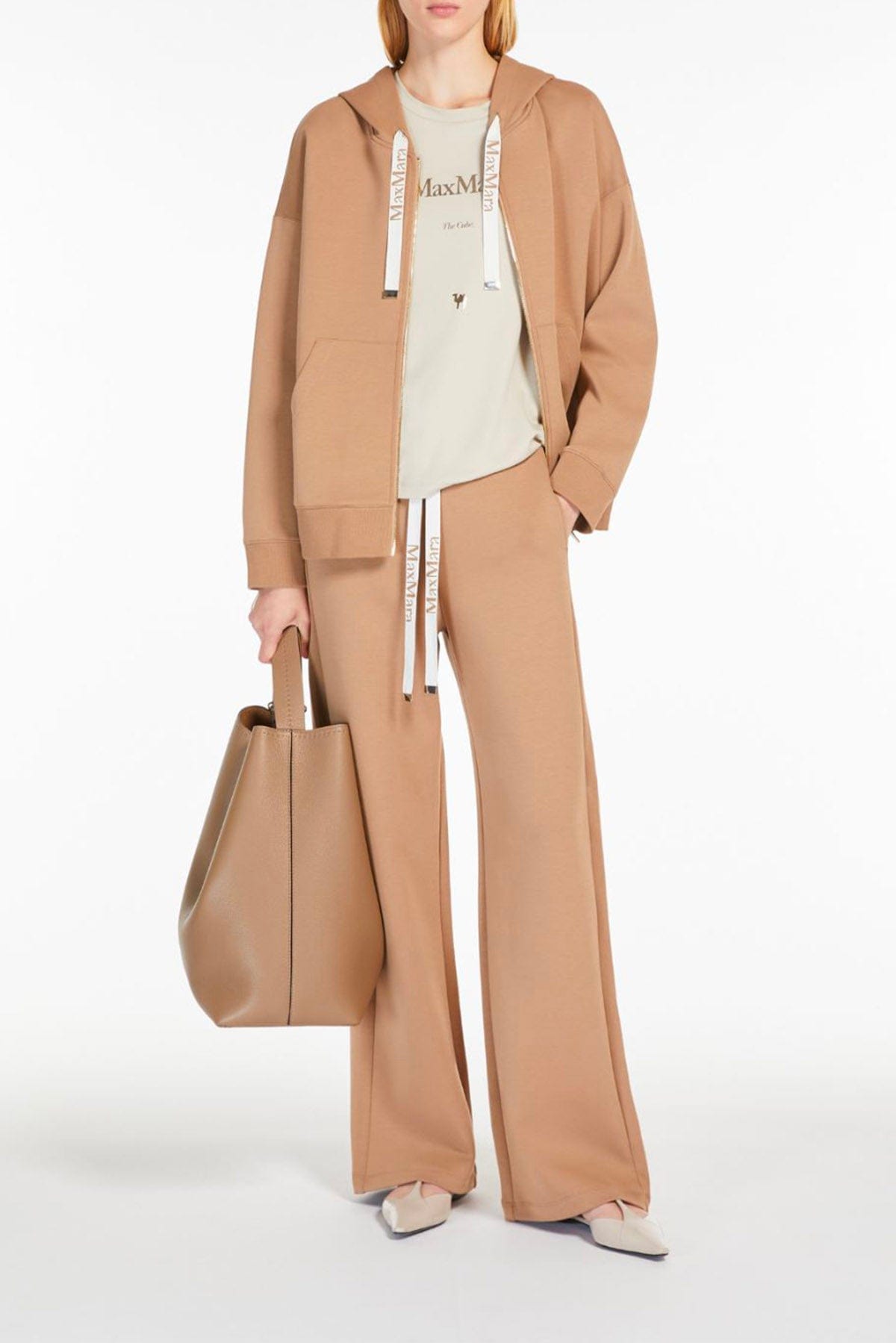 MAXMARA&#39;S BRANDS GIACCA IN JERSEY  Felpa donna cotone &#39;S Max Mara Jour