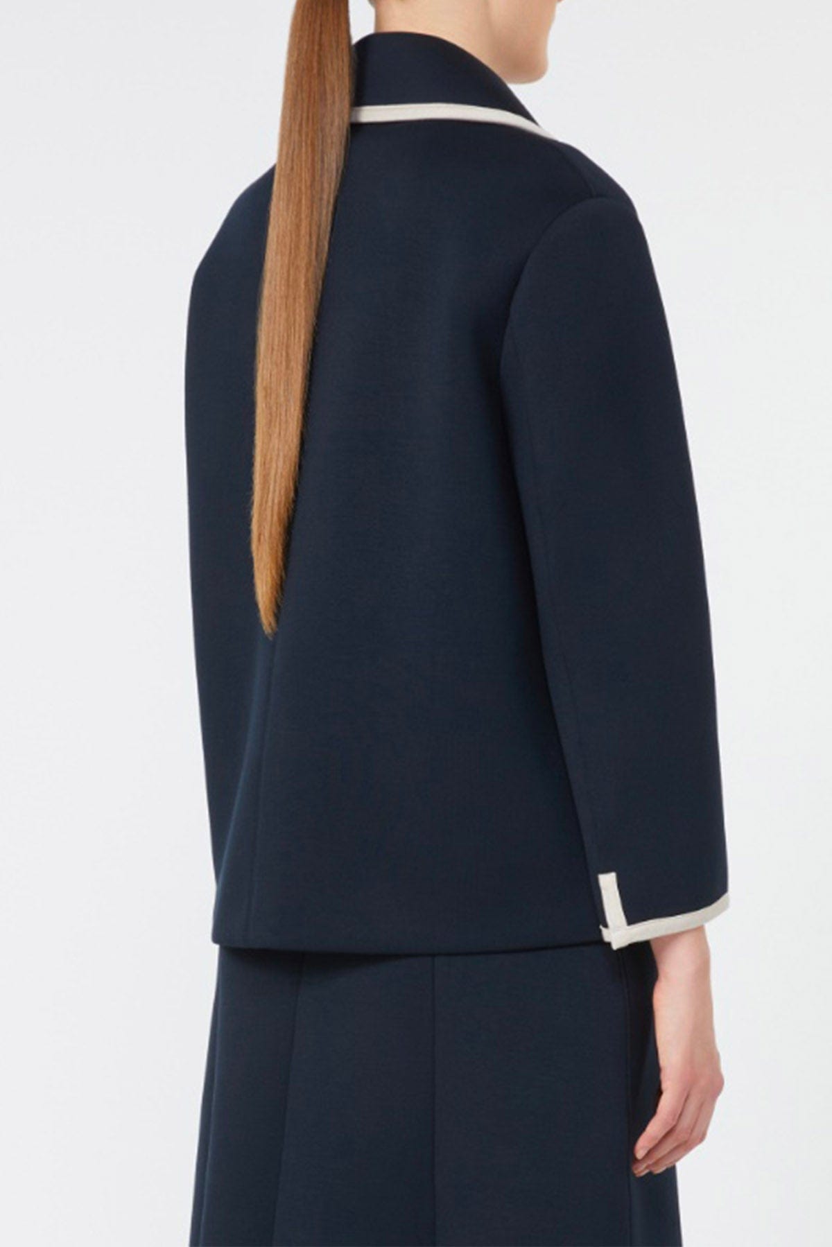 MAXMARA'S BRANDS GIACCA IN JERSEY  BLU SCURO / XXS Giacca donna 'S Max Mara Zigrino