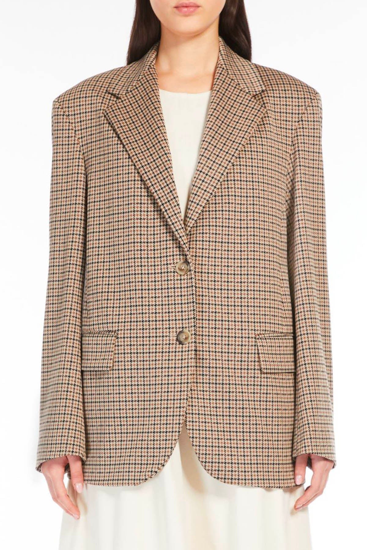 MAXMARA'S BRANDS GIACCA IN JERSEY  PIED DE POULE / XXS Giacca Donna Weekend Max Mara Veletta