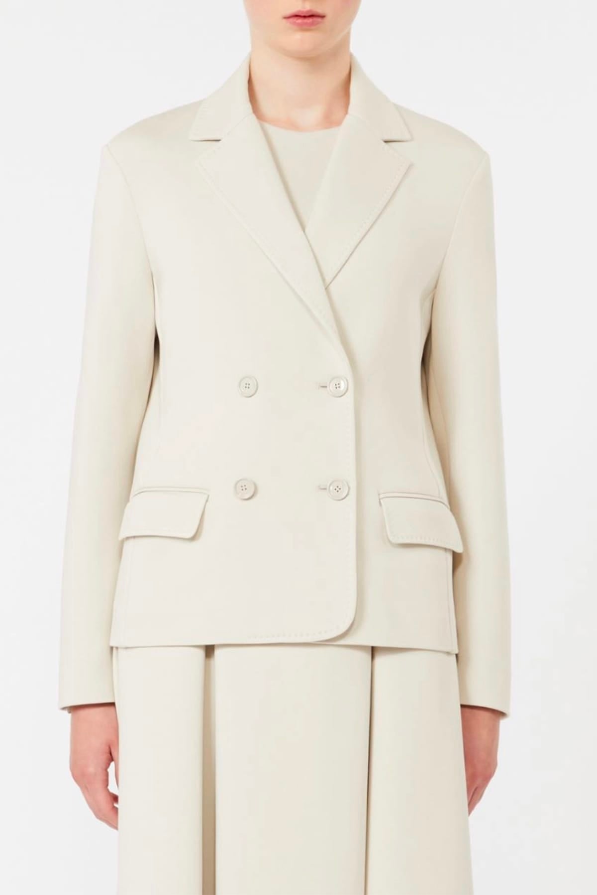 MAXMARA'S BRANDS GIACCA IN JERSEY  Giacca doppiopetto donna 'S Max Mara Smmbadia
