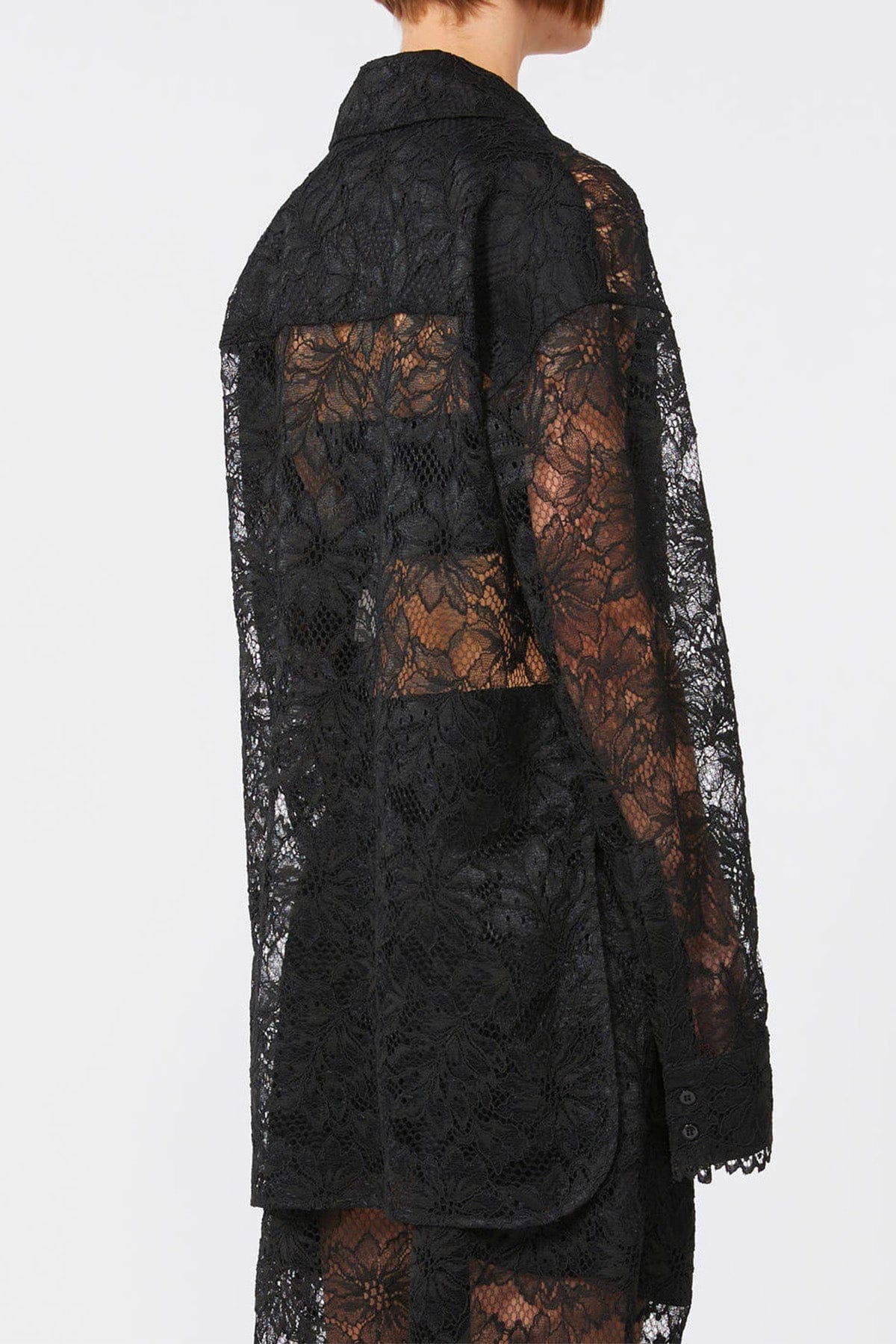 MAXMARA'S BRANDS GIACCA IN JERSEY  NERO / XXS Giacca nera donna con pizzo Spxcachi
