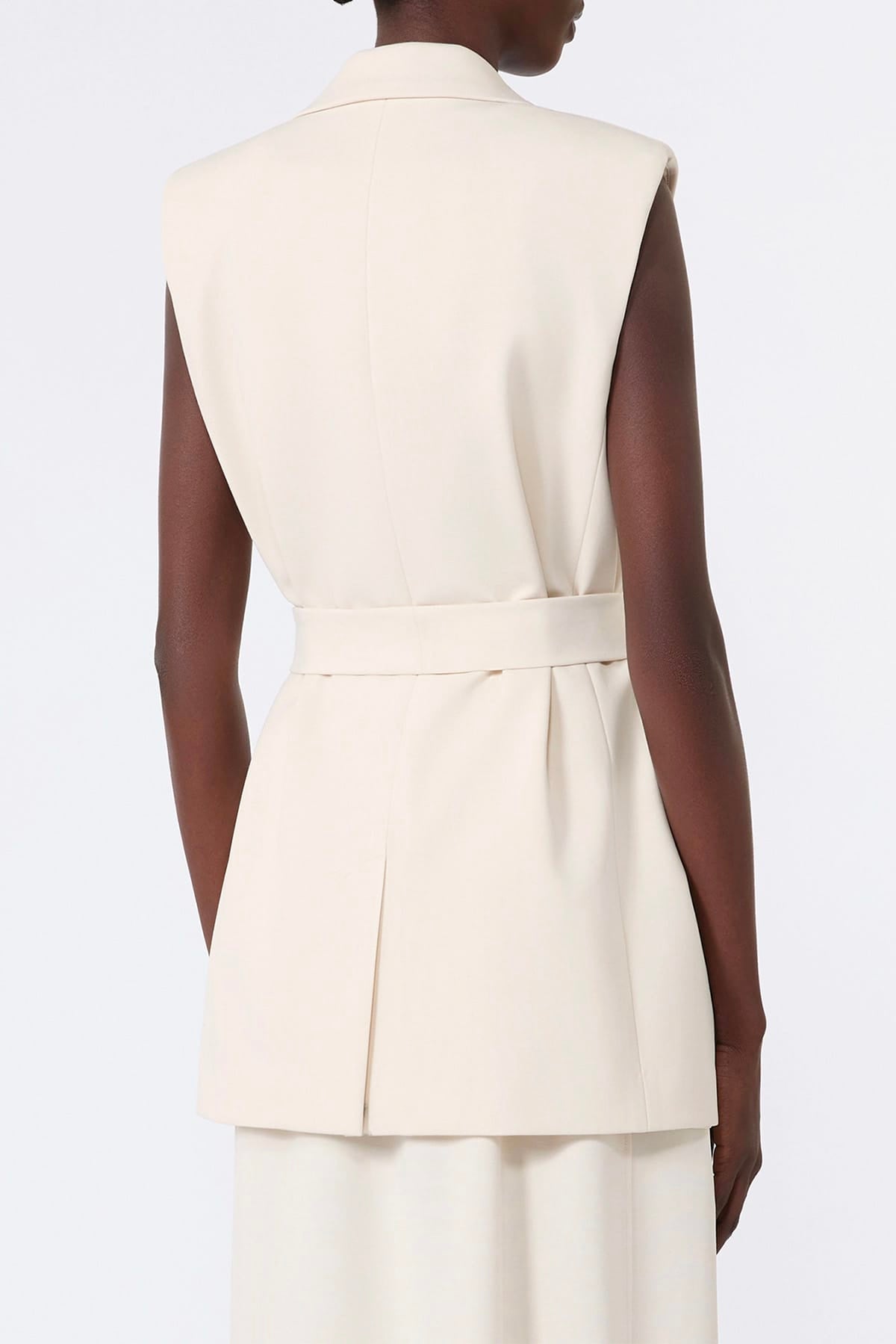 MAXMARA'S BRANDS GIACCA IN JERSEY  Gilet panna donna Max Mara Weekend Wkdfiore
