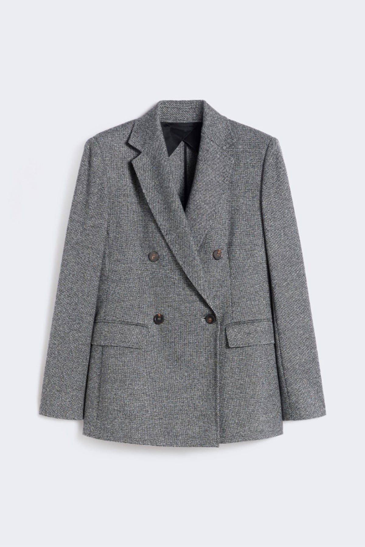 MAXMARA'S BRANDS GIACCA IN JERSEY  GRIGIO / 34 Giacca doppiopetto grigia max Mara Studio Bosh