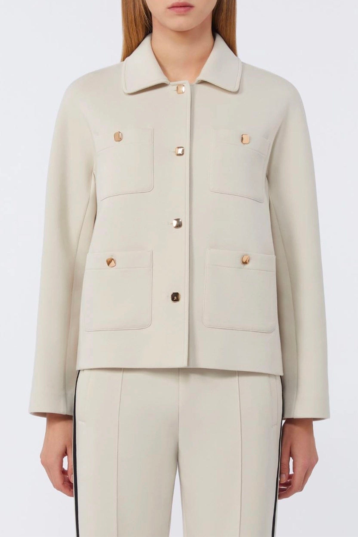 MAXMARA'S BRANDS GIACCA IN JERSEY  Jersey in scuba donna 'S Max Mara Smmarmonios