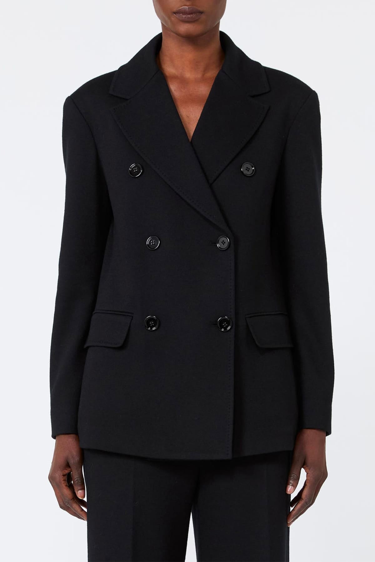 MAXMARA'S BRANDS GIACCA IN JERSEY  NERO / XXS Blazer donna in jersey 'S Max Mara Smmgloria