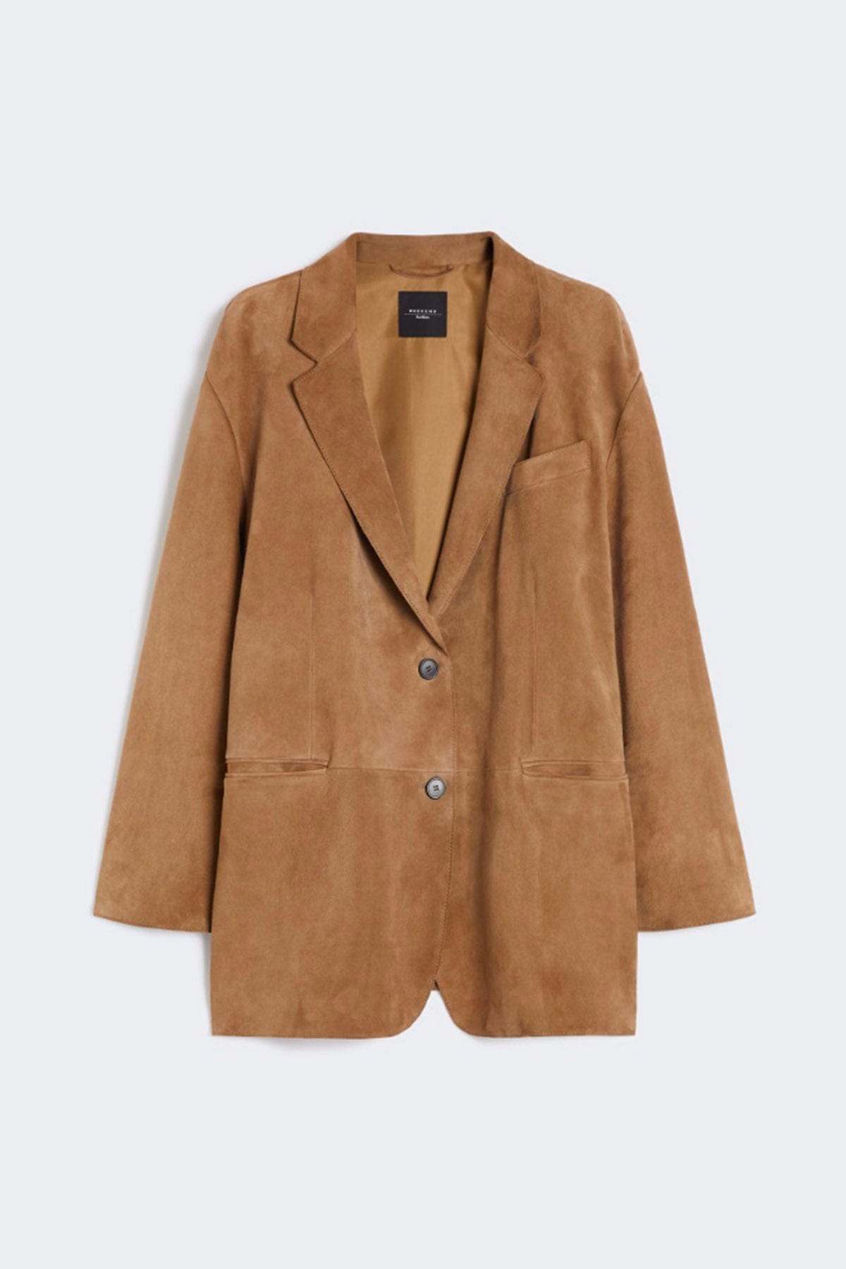 MAXMARA'S BRANDS GIACCA IN PELLE  BEIGE DESERTO / XXS Giacca in pelle donna Weekend Max Mara Rolanda
