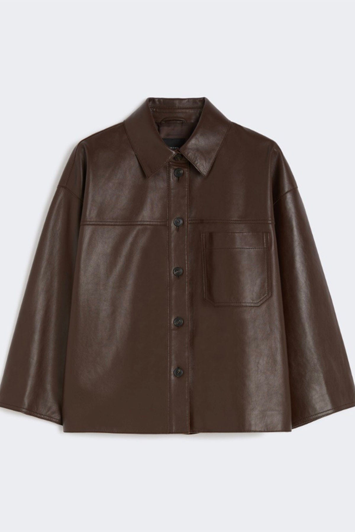 MAXMARA'S BRANDS GIACCA IN PELLE  CIOCCOLATO / 34 Giacca in pelle donna Weekend Max Mara Stecca
