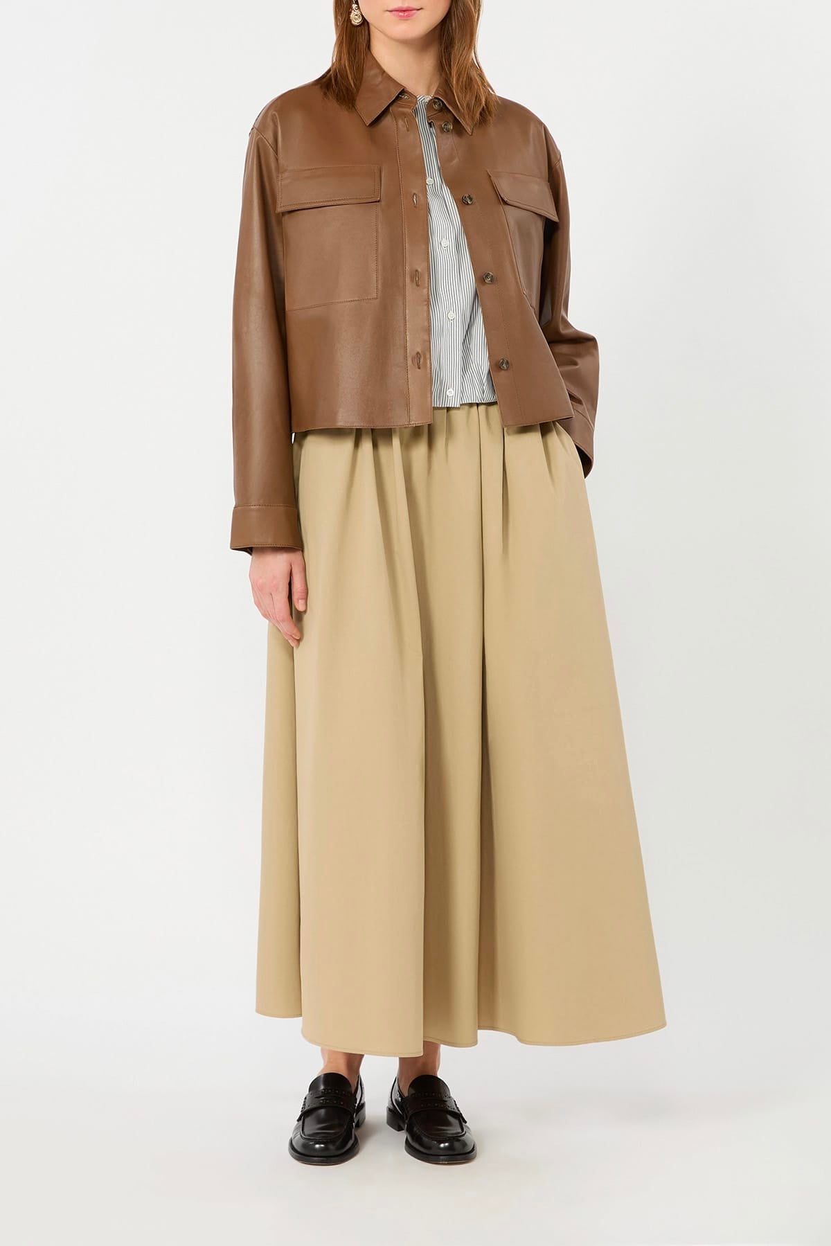 MAXMARA'S BRANDS GIACCA IN PELLE  Giacca in nappa donna Max Mara Weekend Wkdpiovra