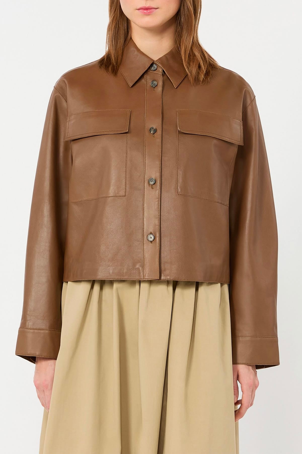 MAXMARA'S BRANDS GIACCA IN PELLE  Giacca in nappa donna Max Mara Weekend Wkdpiovra