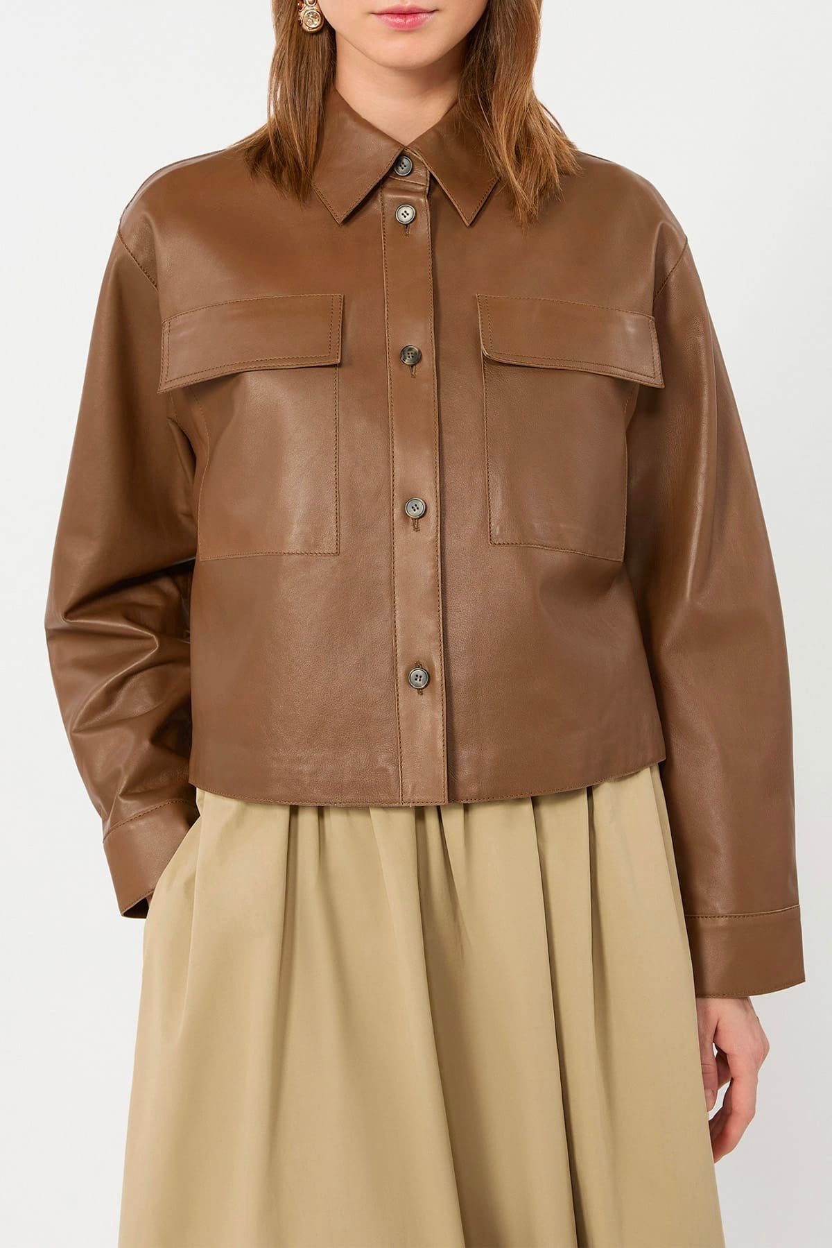 MAXMARA'S BRANDS GIACCA IN PELLE  Giacca in nappa donna Max Mara Weekend Wkdpiovra