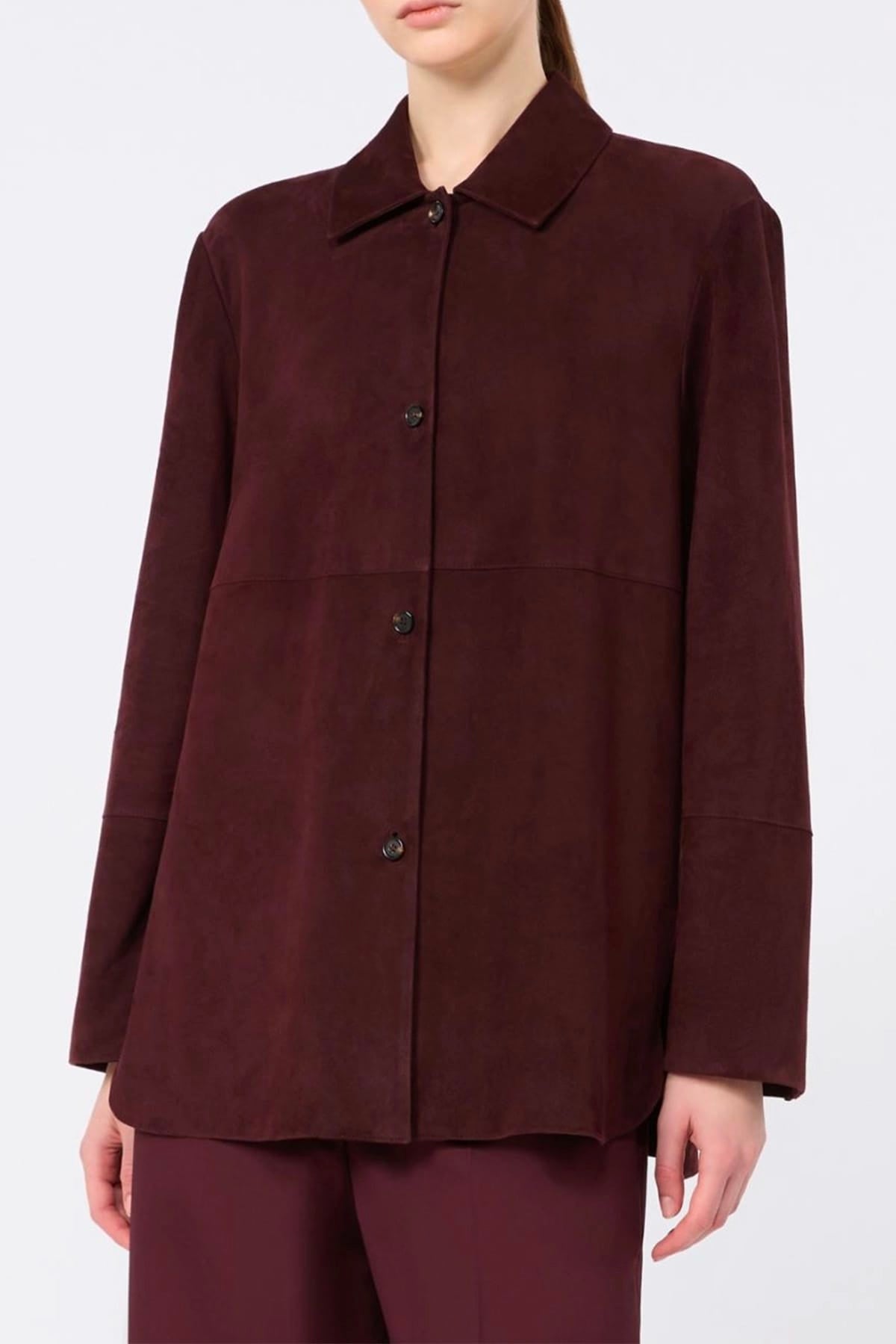 MAXMARA'S BRANDS GIACCA IN PELLE  Giacca in  pelle camoscio donna 'S Max Mara Smmgocce