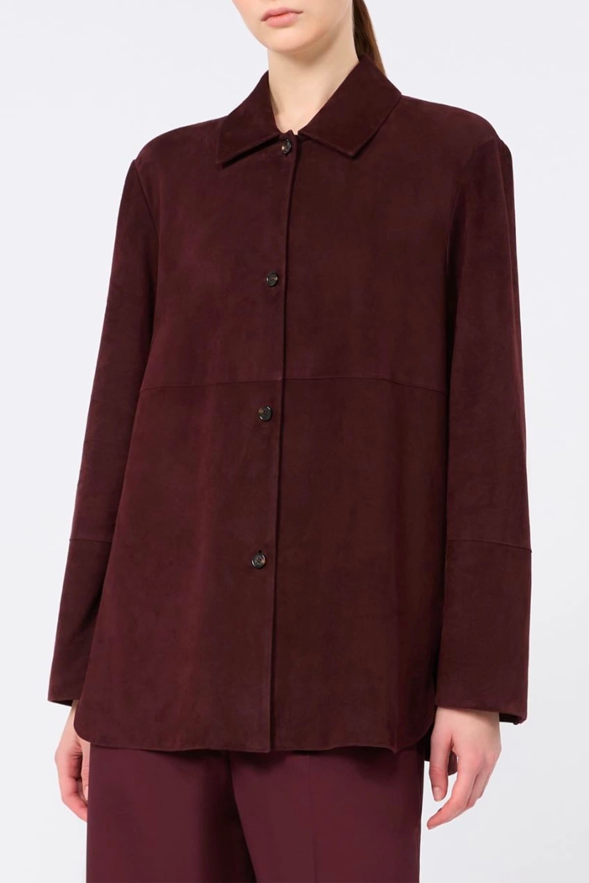 MAXMARA'S BRANDS GIACCA IN PELLE  Giacca in  pelle camoscio donna 'S Max Mara Smmgocce