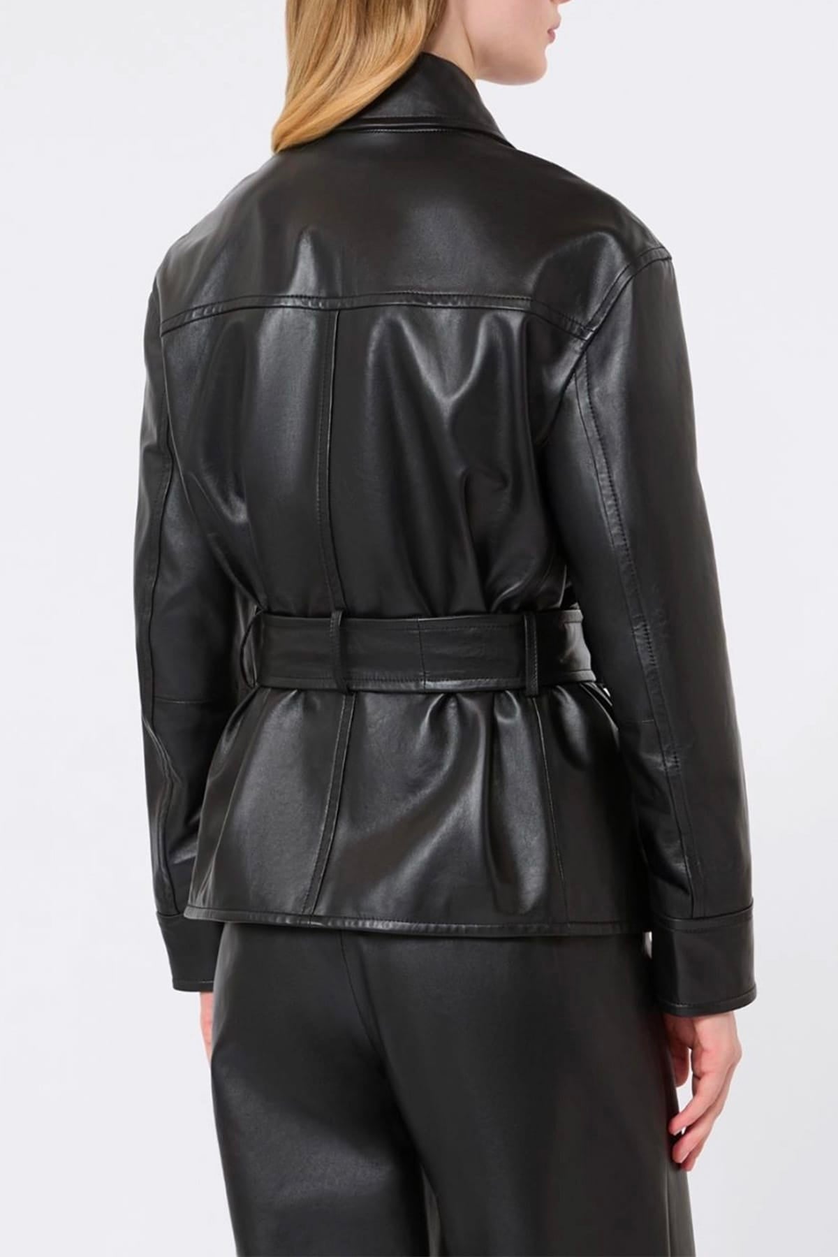 MAXMARA'S BRANDS GIACCA IN PELLE  Giacca in pelle donna Max Mara Studio Mstgiusto
