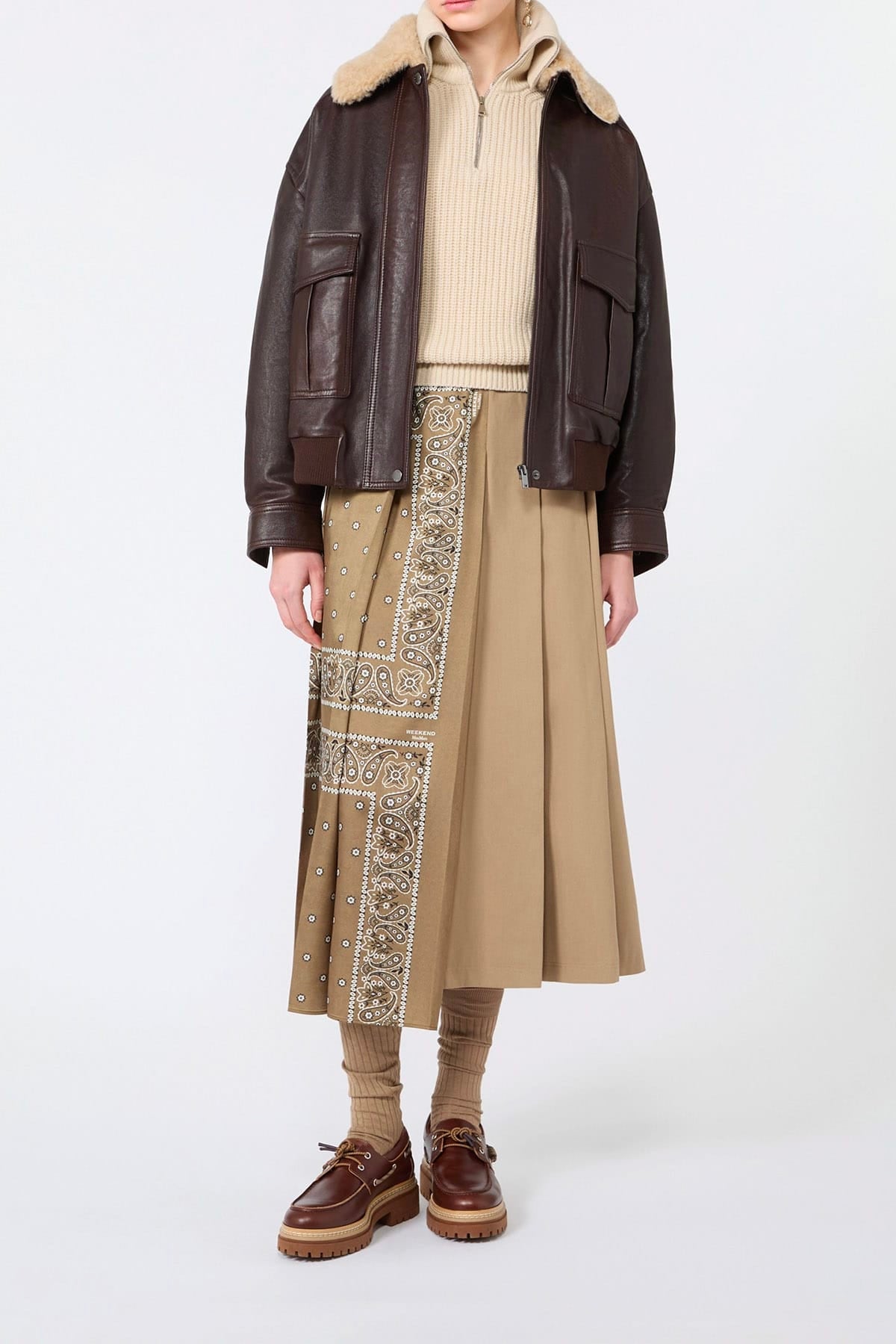 MAXMARA'S BRANDS GIACCA IN PELLE  Giacca in pelle donna Max Mara Weekend Wkdcalata