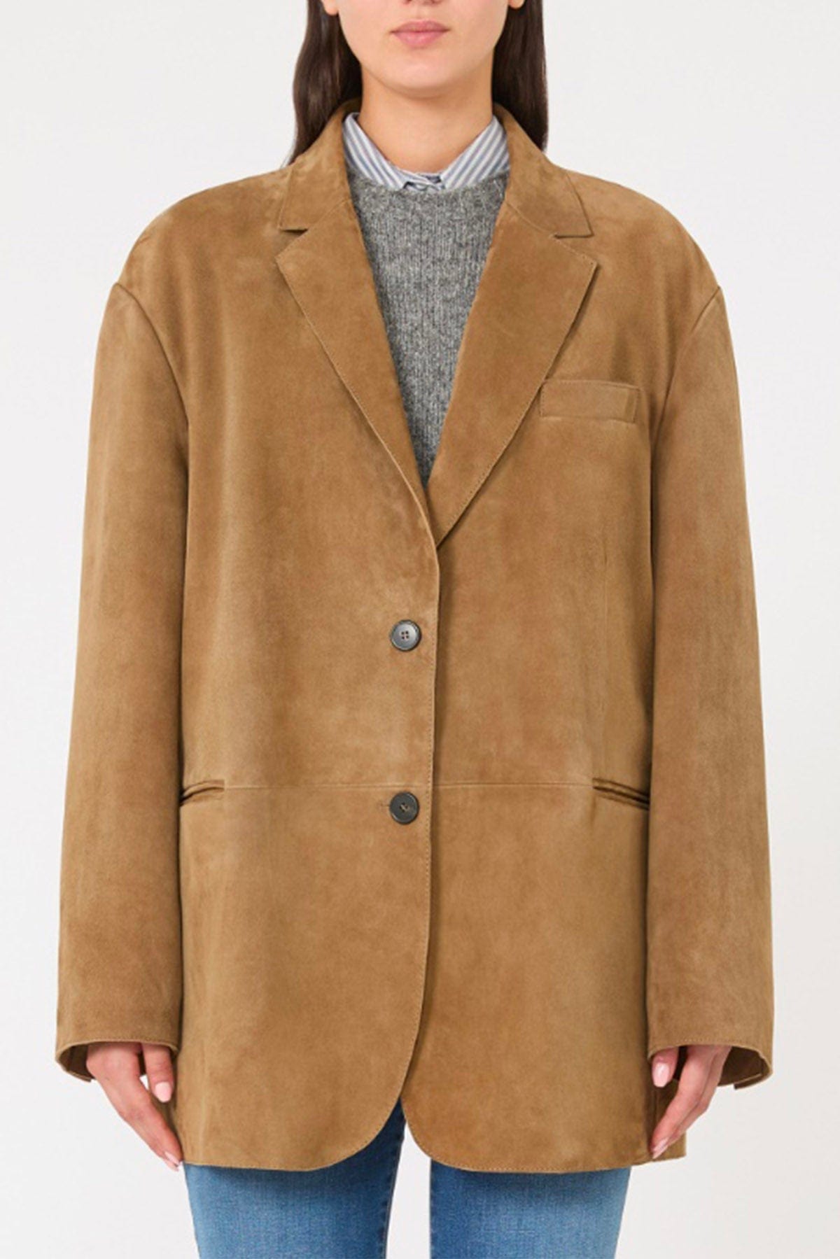 MAXMARA&#39;S BRANDS GIACCA IN PELLE  Giacca in pelle donna Weekend Max Mara Rolanda