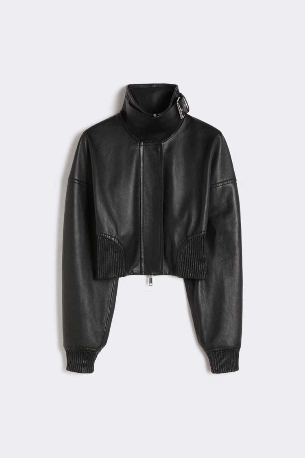 MAXMARA'S BRANDS GIACCA IN PELLE  NERO / 34 Giacca in pelle nera donna Sportmax Spxossido