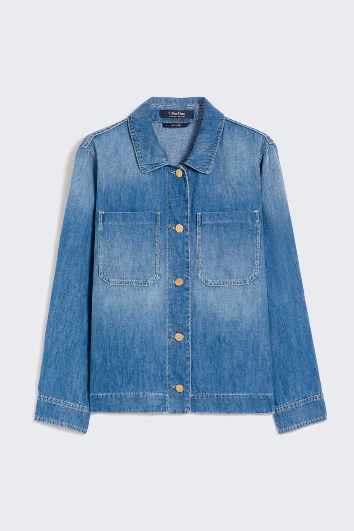 MAXMARA'S BRANDS GIACCA  INDIGO / 34 Giacca in jeans donna 'S Max Mara Smmgalante