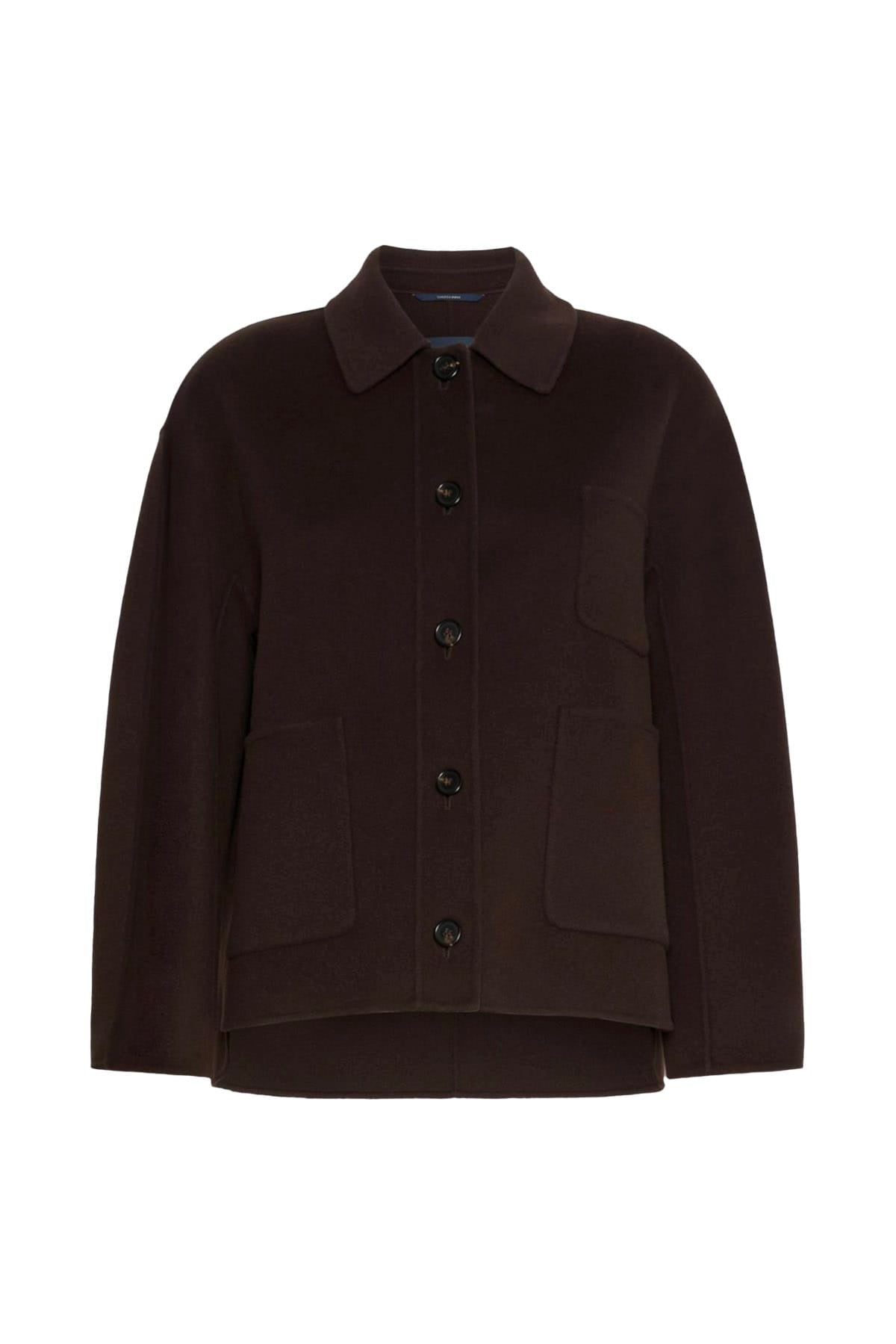 MAXMARA'S BRANDS GIACCA  MARRONE / 34 Giacca in lana donna 'S Max Mara Smmcloe