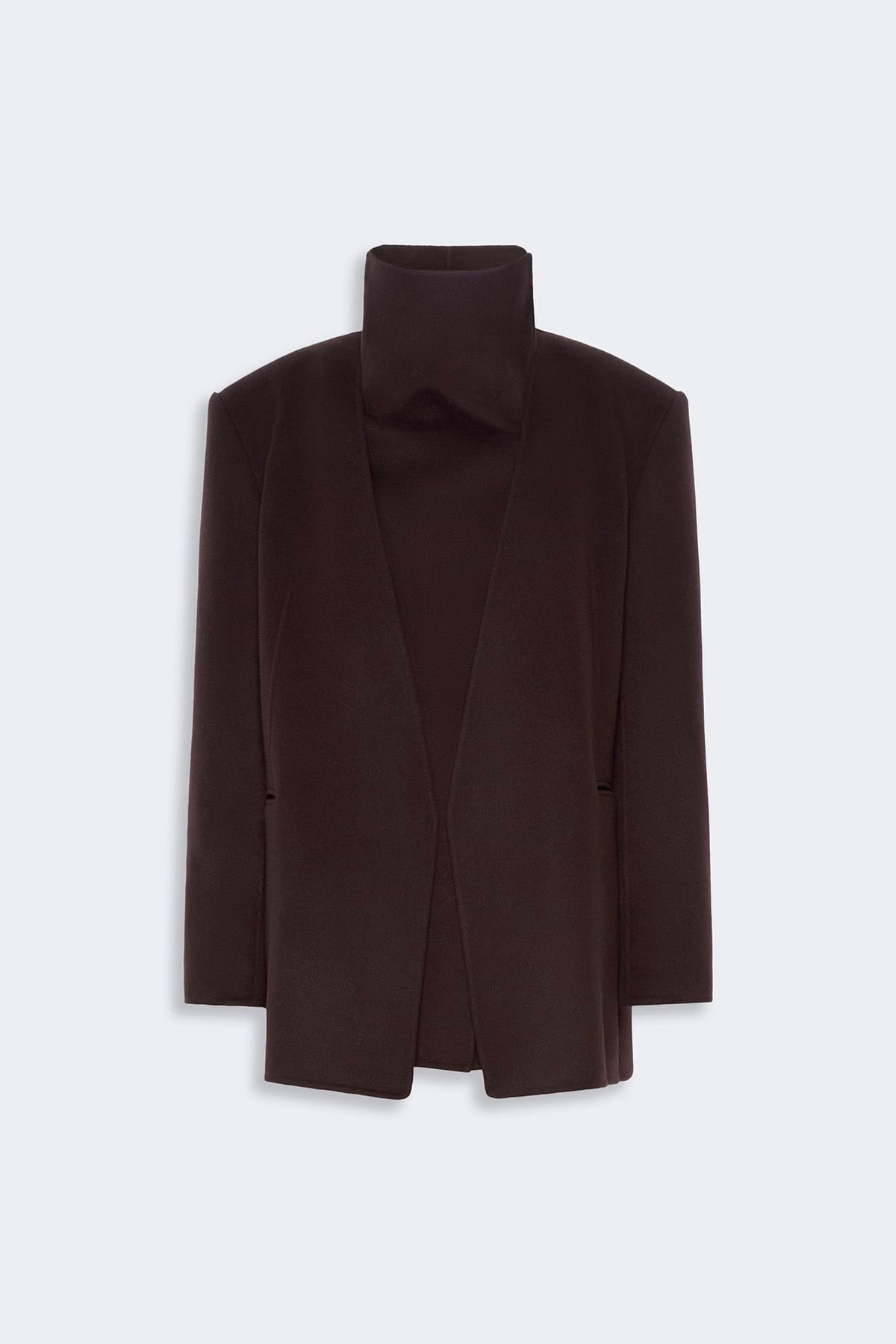 MAXMARA'S BRANDS GIACCA  MARRONE MOKA / 34 Giacca in lana donna Sportmax Sfilata Spsmanna