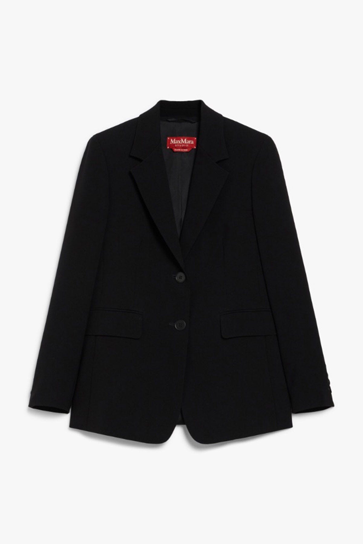 MAXMARA&#39;S BRANDS GIACCA  NERO / 34 Blazer chiusura con bottoni donna Studio Max Mara Linz