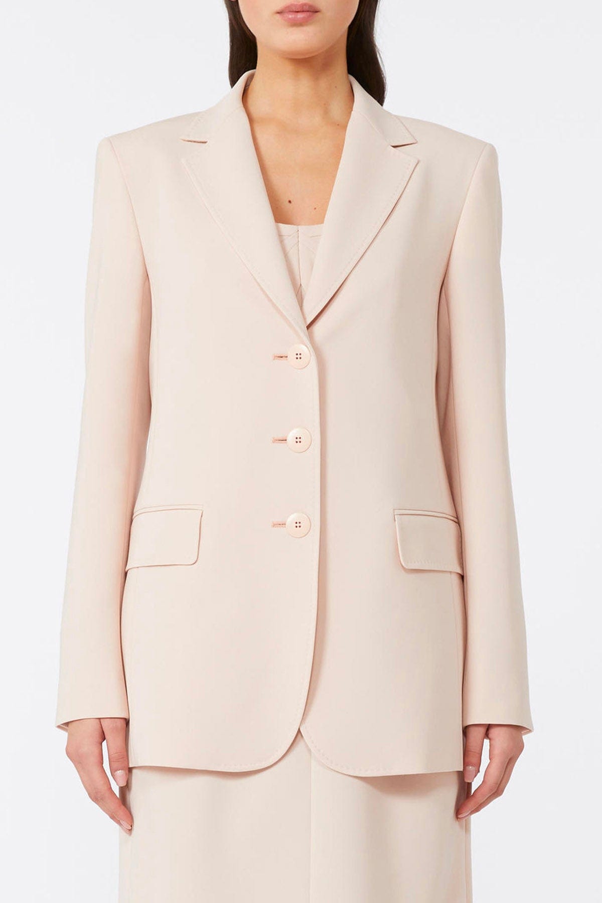 MAXMARA&#39;S BRANDS GIACCA  ROSA / 34 Giacca monopetto rosa donna Studio Max Mara Patrik