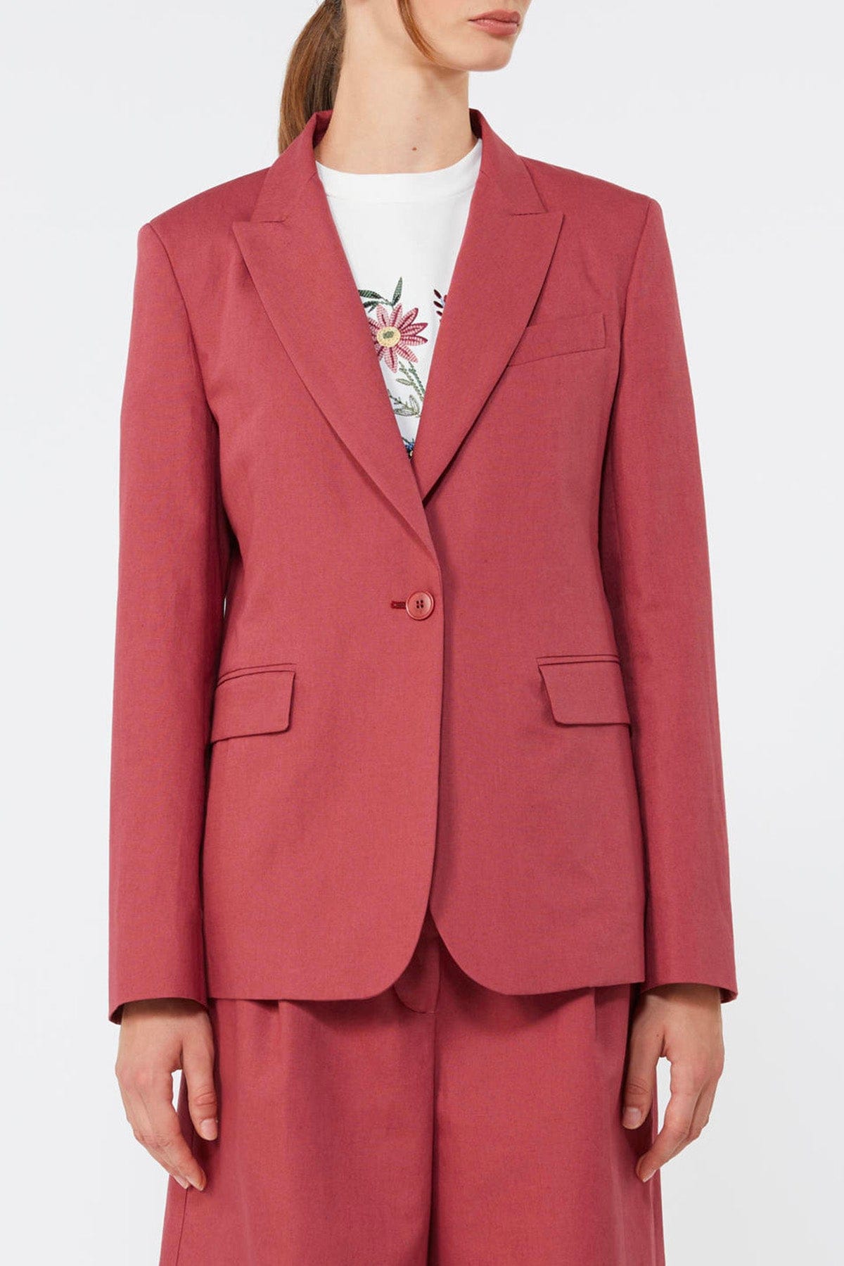 MAXMARA'S BRANDS GIACCA  ROSSO CILIEGIA / 34 Blazer donna Max Mara Weekend Wkdorche