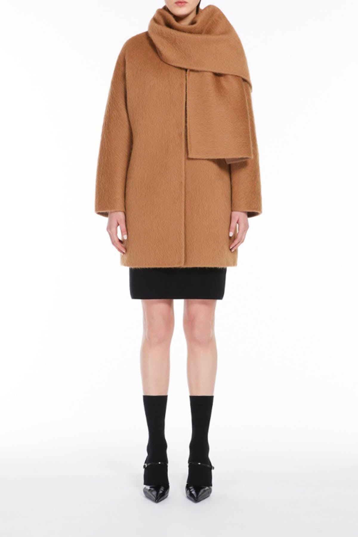 MAXMARA&#39;S BRANDS GIACCONE  Cappotto Corto Max Mara Studio Fiumana