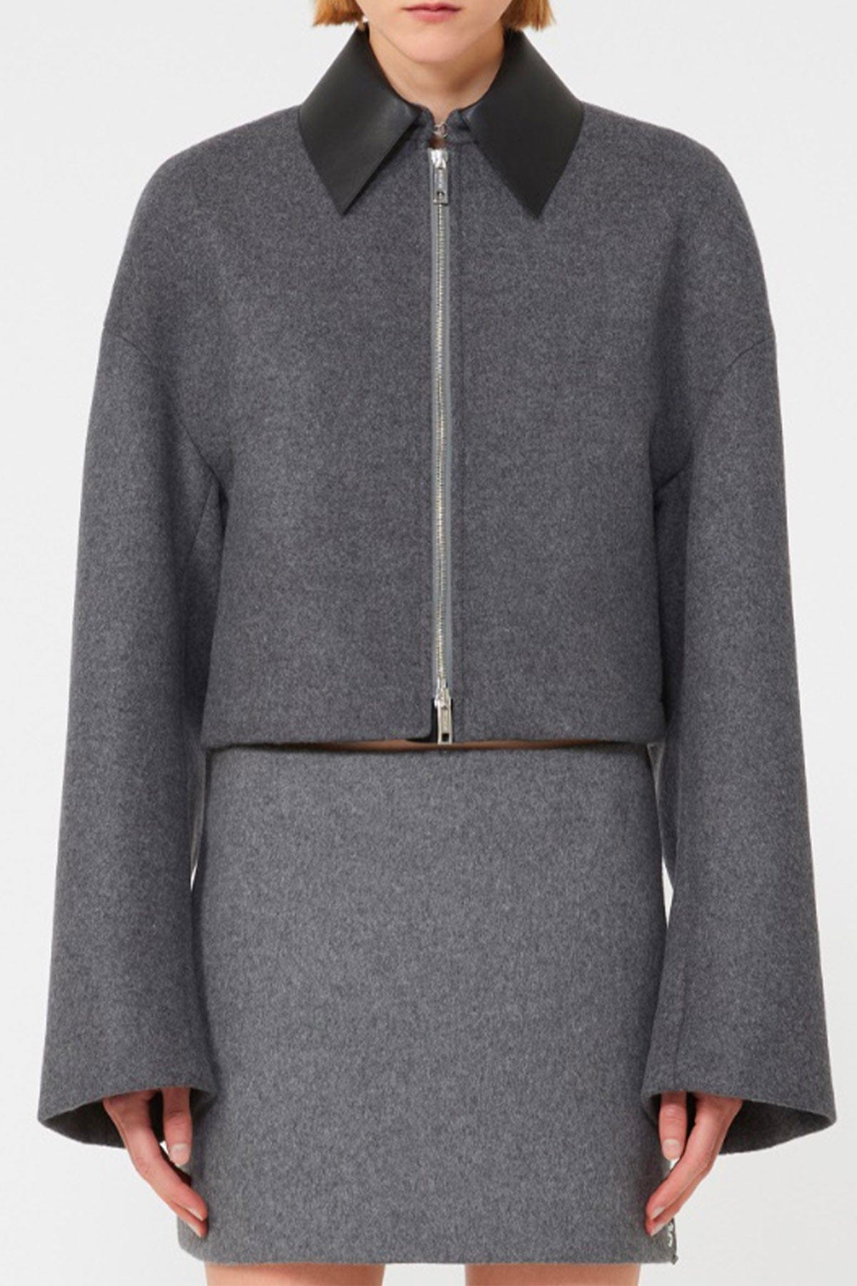 MAXMARA'S BRANDS GIACCONE  GRIGIO / 34 Giaccone grigio donna in lana Sportmax Vacuo