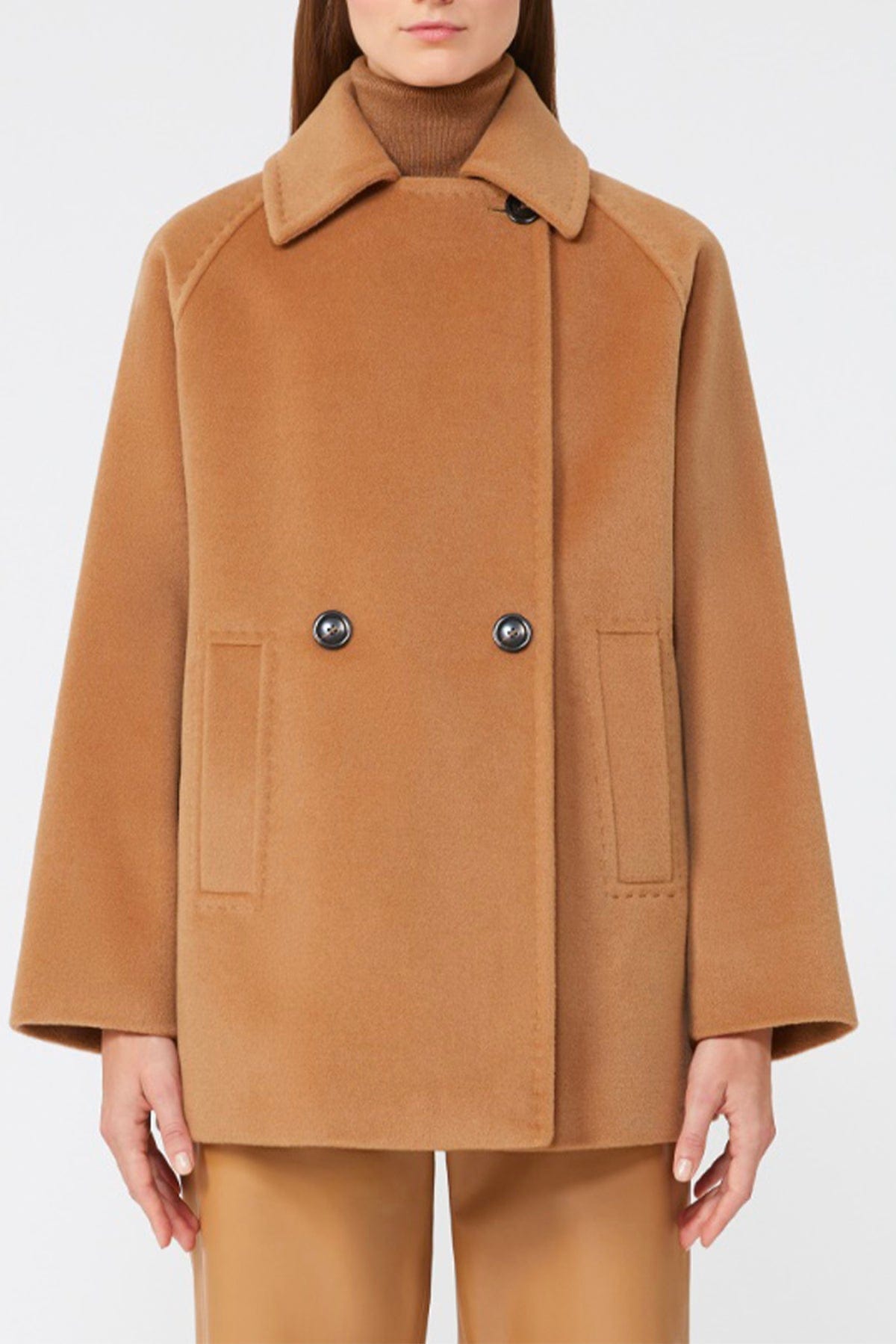 MAXMARA&#39;S BRANDS GIACCONE  Giaccone in lana donna Max Mara Studio Ariano