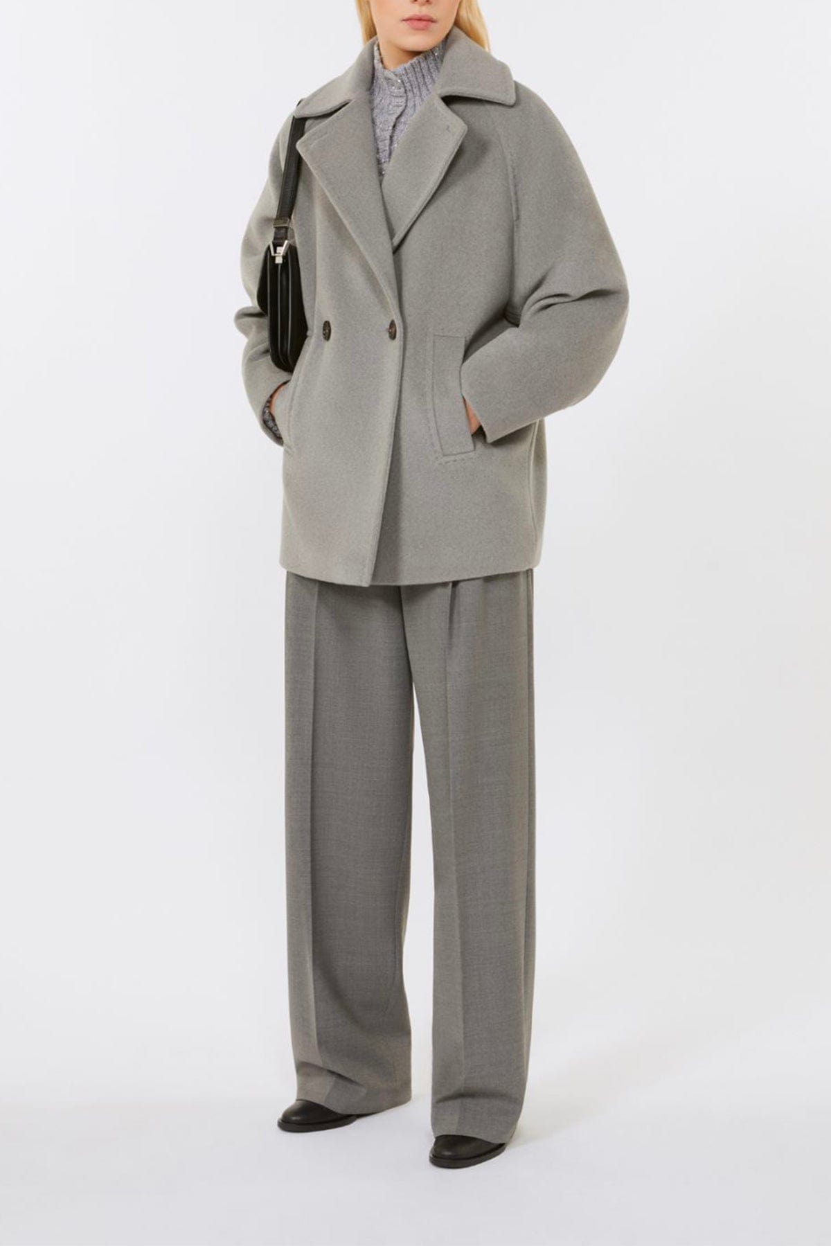 MAXMARA&#39;S BRANDS GIACCONE  Giaccone in lana donna Max Mara Studio Ariano