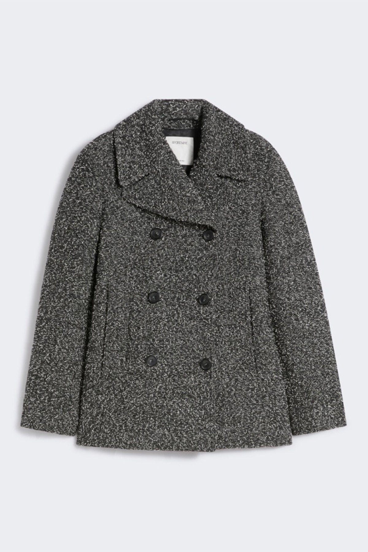 MAXMARA'S BRANDS GIACCONE  NERO / 34 Giaccone in lana Donna Olaf Sportmax