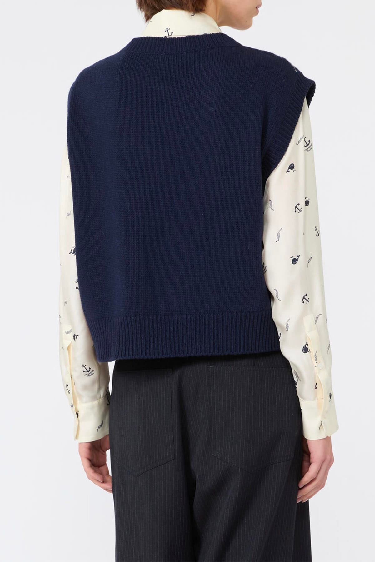 MAXMARA'S BRANDS GILET IN MAGLIA  Gilet in maglia donna Max Mara Weekend Wkdsavana
