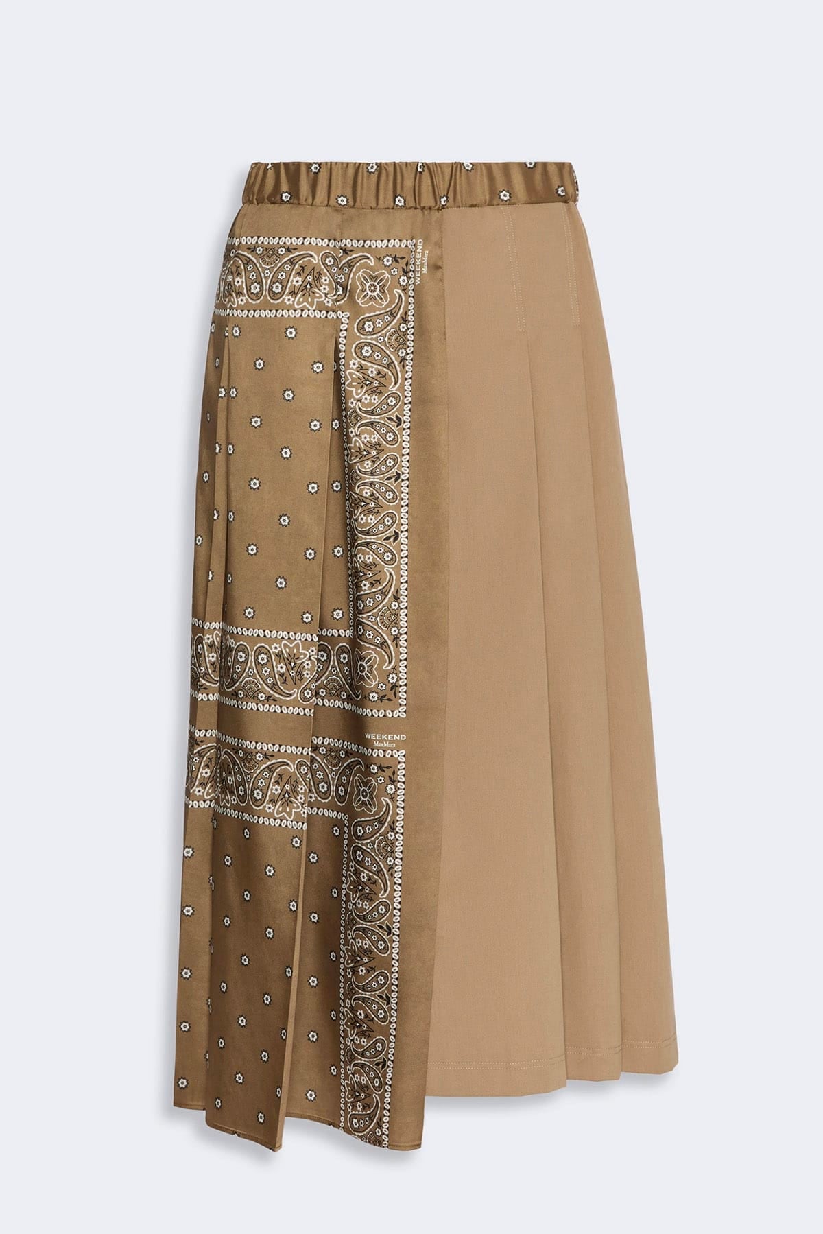 MAXMARA'S BRANDS GONNA  FANTASIA / 34 Gonna stampa bandana plisse Max Mara Weekend Wkdceci
