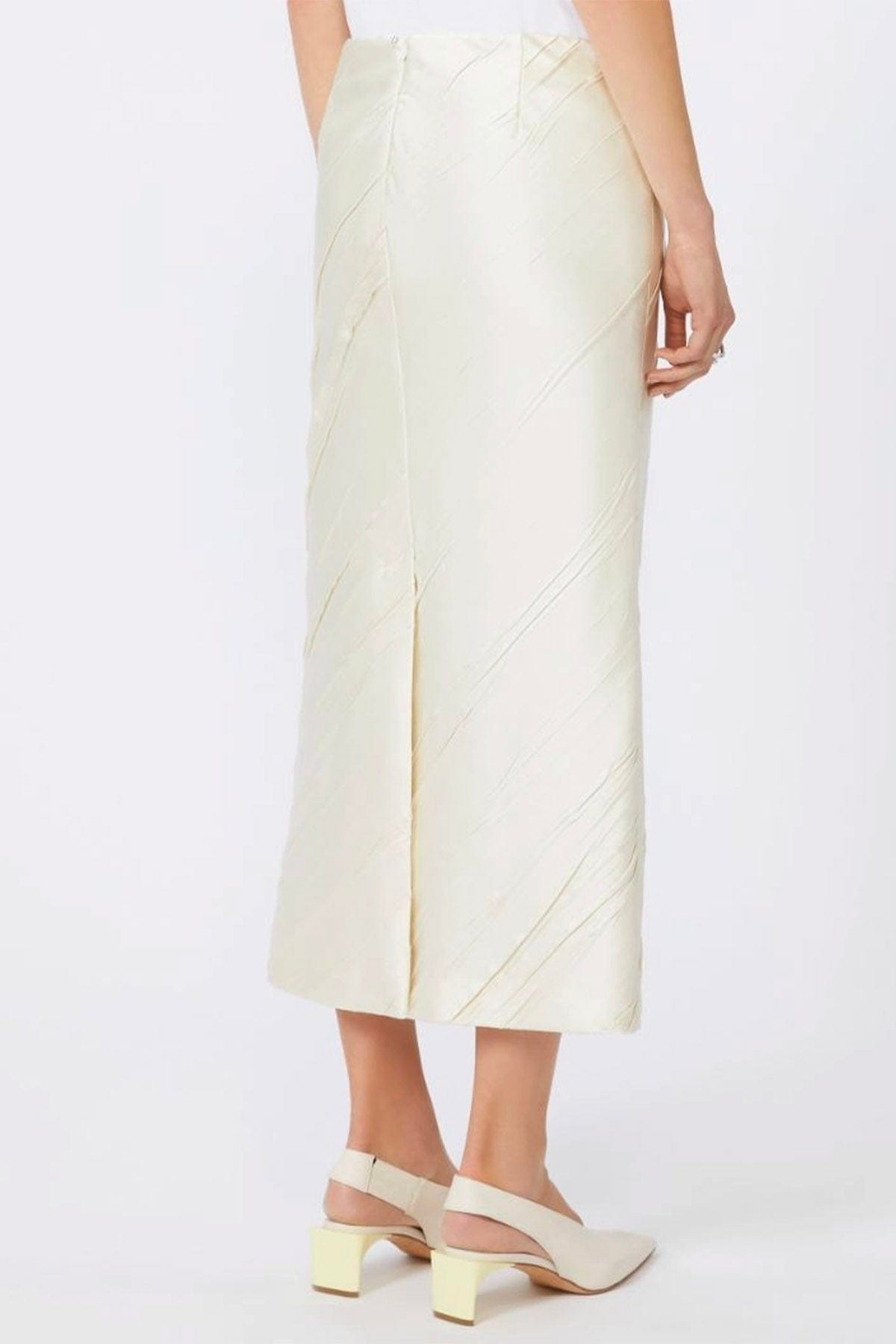 MAXMARA&#39;S BRANDS GONNA  Gonna bianca lunga donna Sportmax Ruta