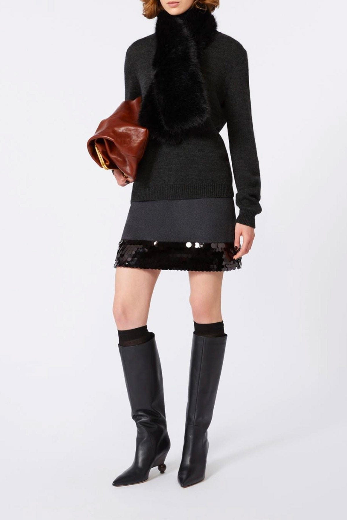 MAXMARA&#39;S BRANDS GONNA  Gonna con paillettes Max Mara weekend Bronte1234